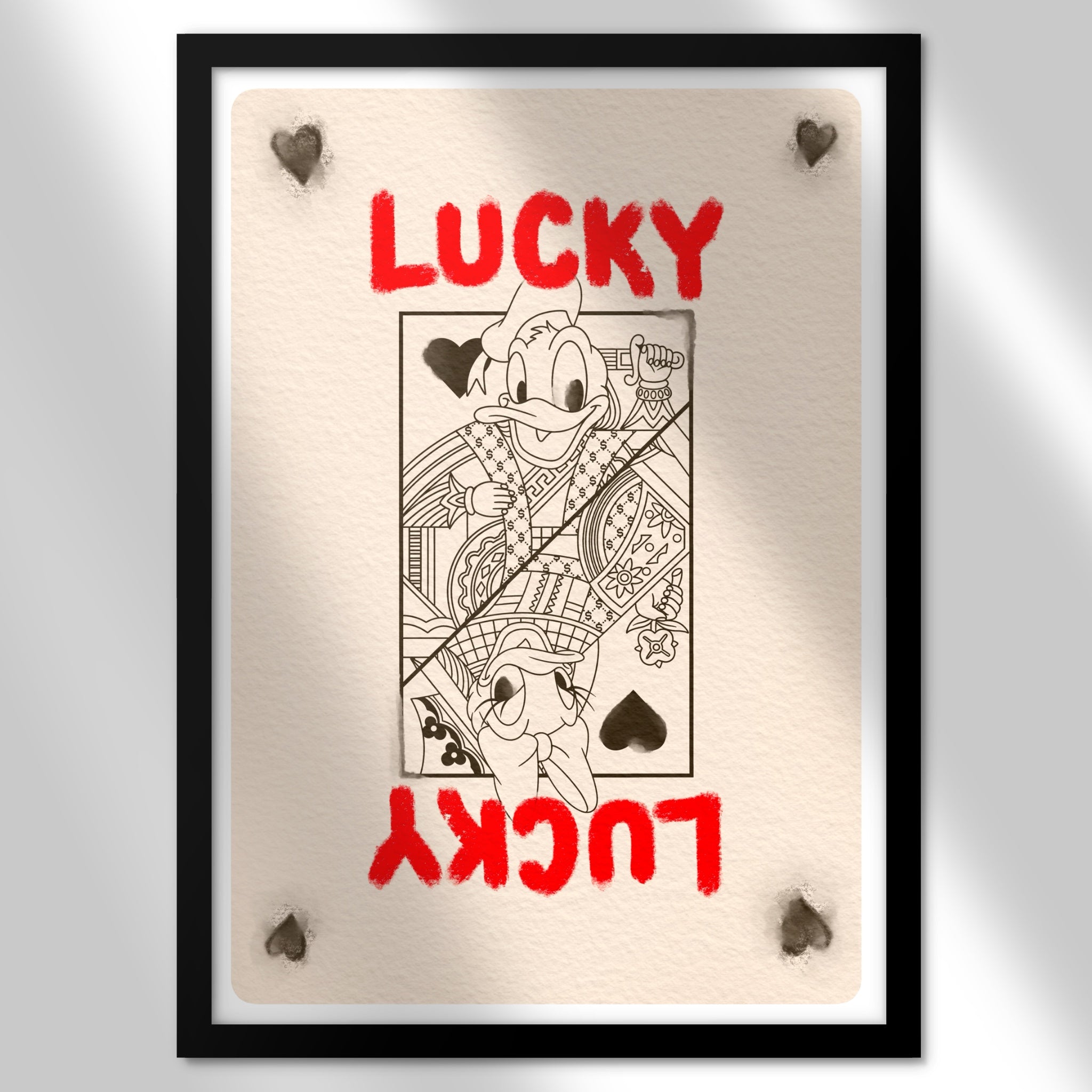 Lucky Playing Card - Art Print