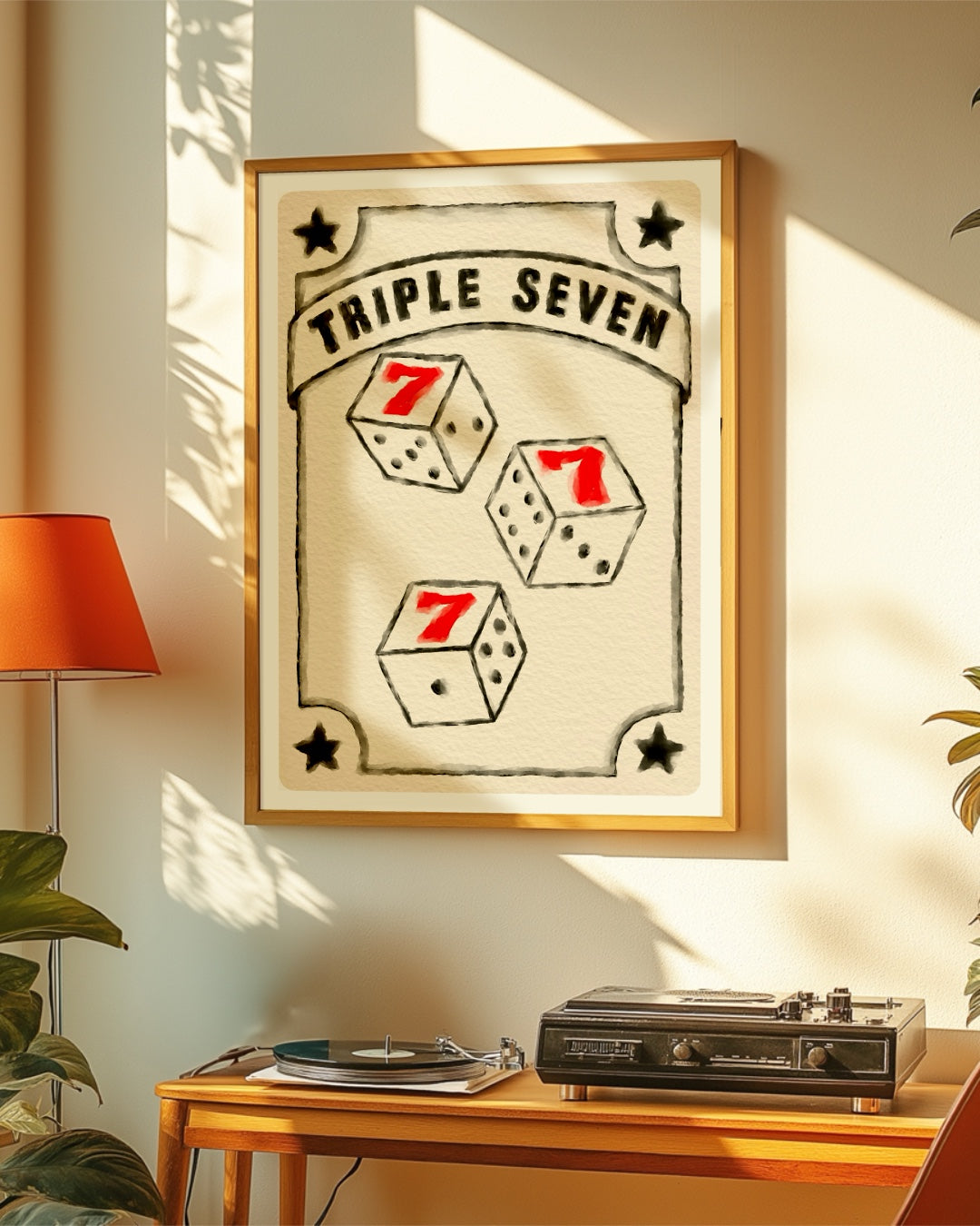 Triple Seven - Art Print