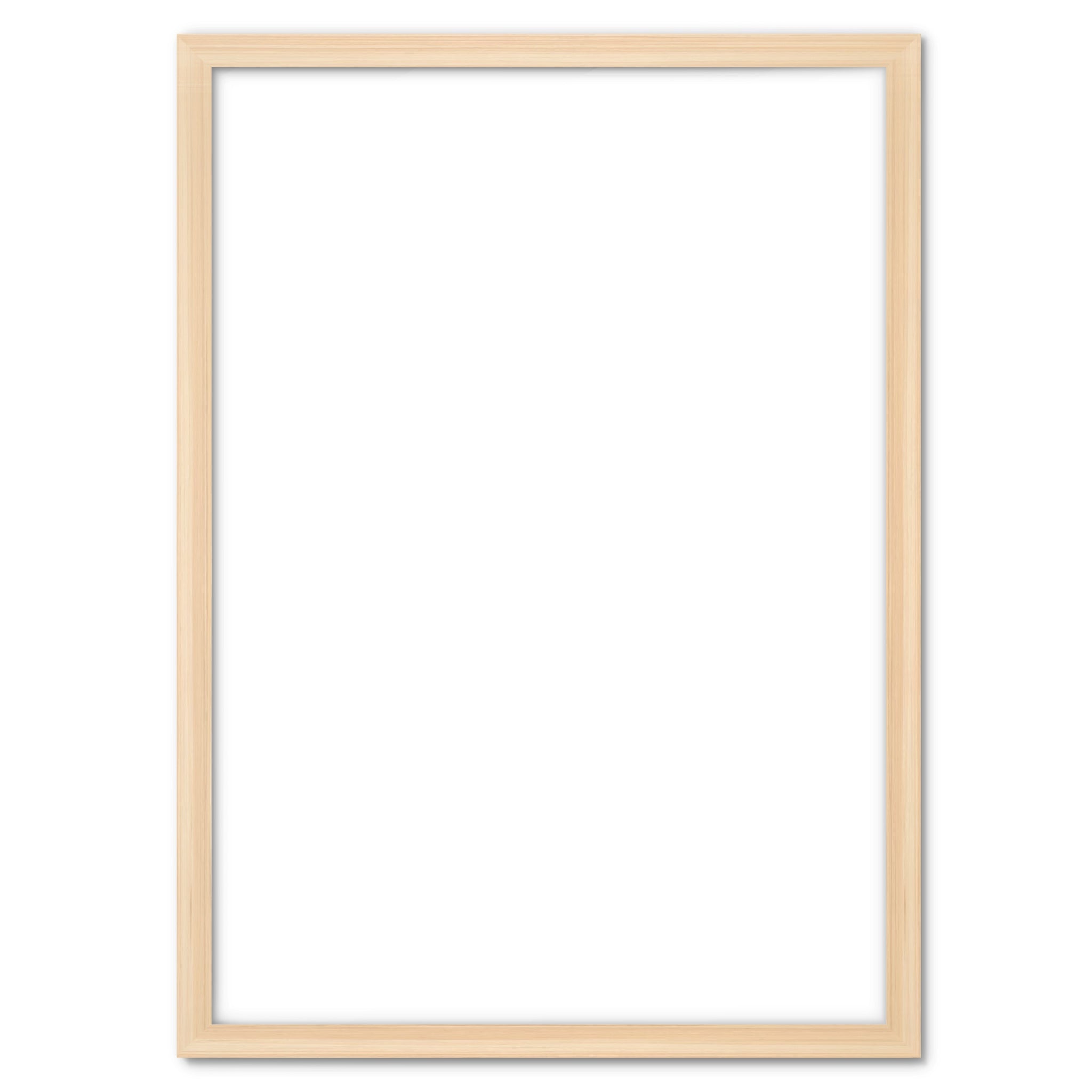Light Oak Wooden Frame