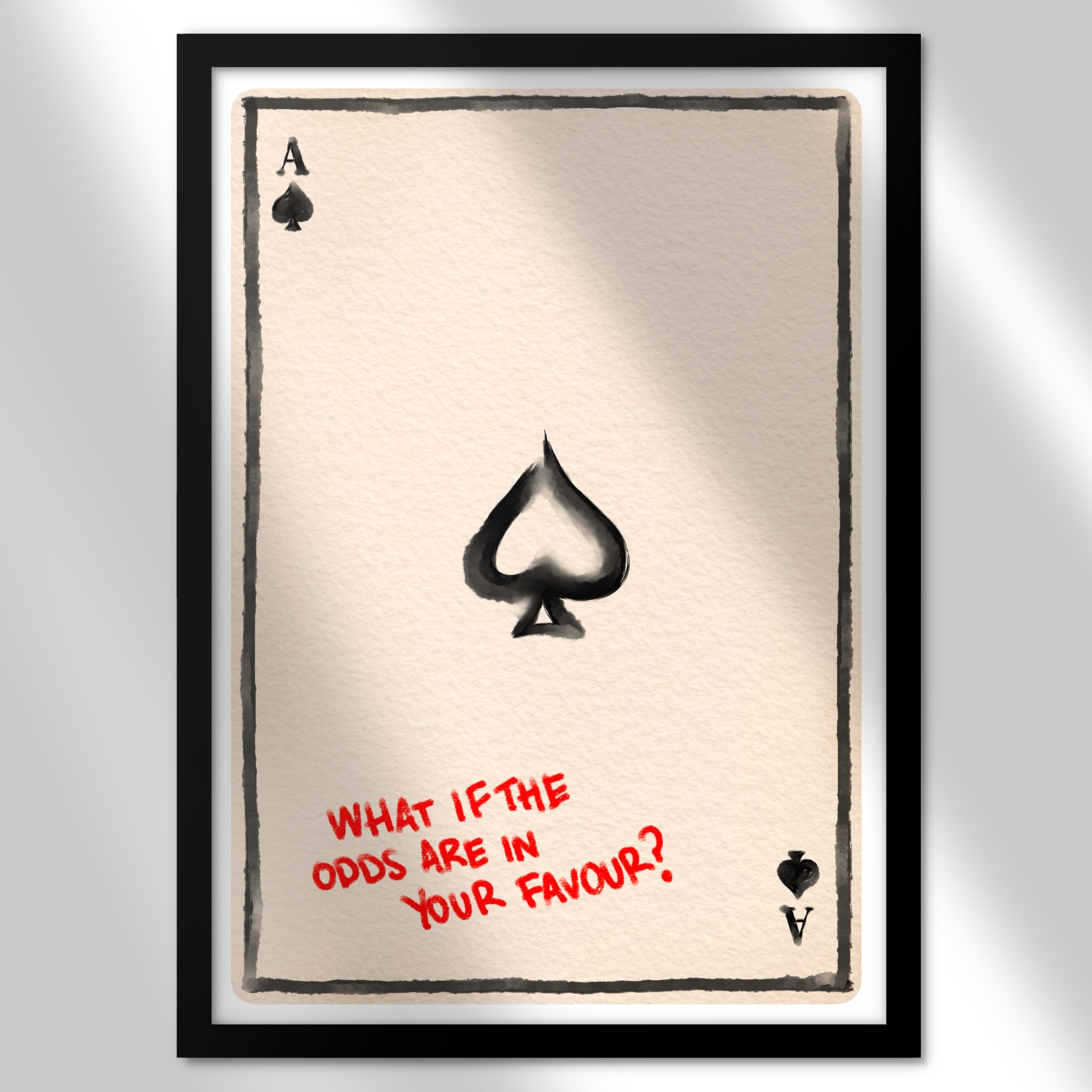 Play The Odds - Art Print