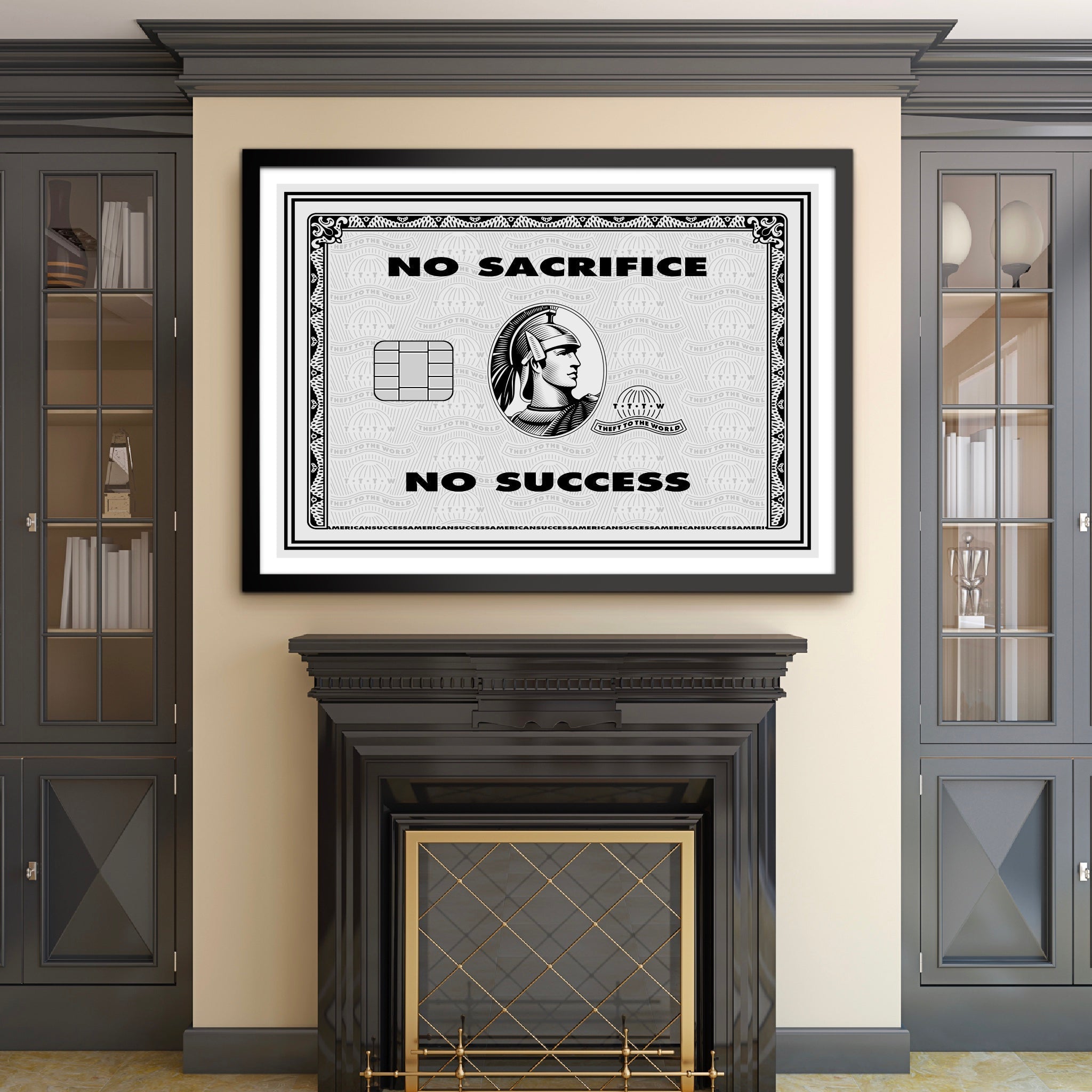 No Sacrifice, No Success 002 - Art Print
