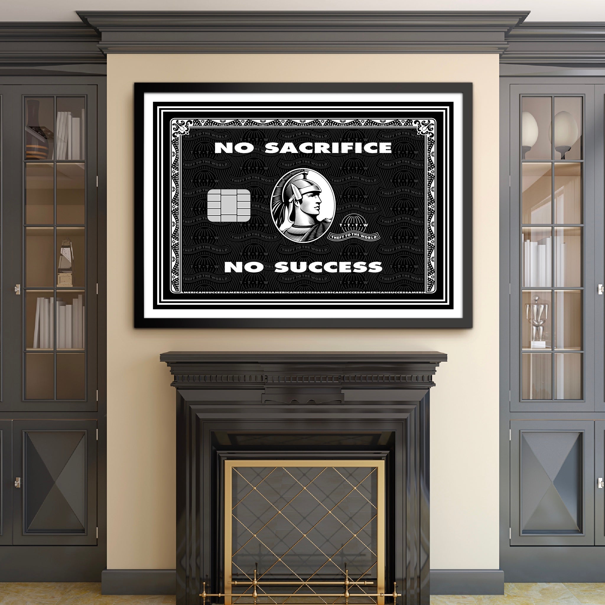 No Sacrifice No Success 001 - Art Print