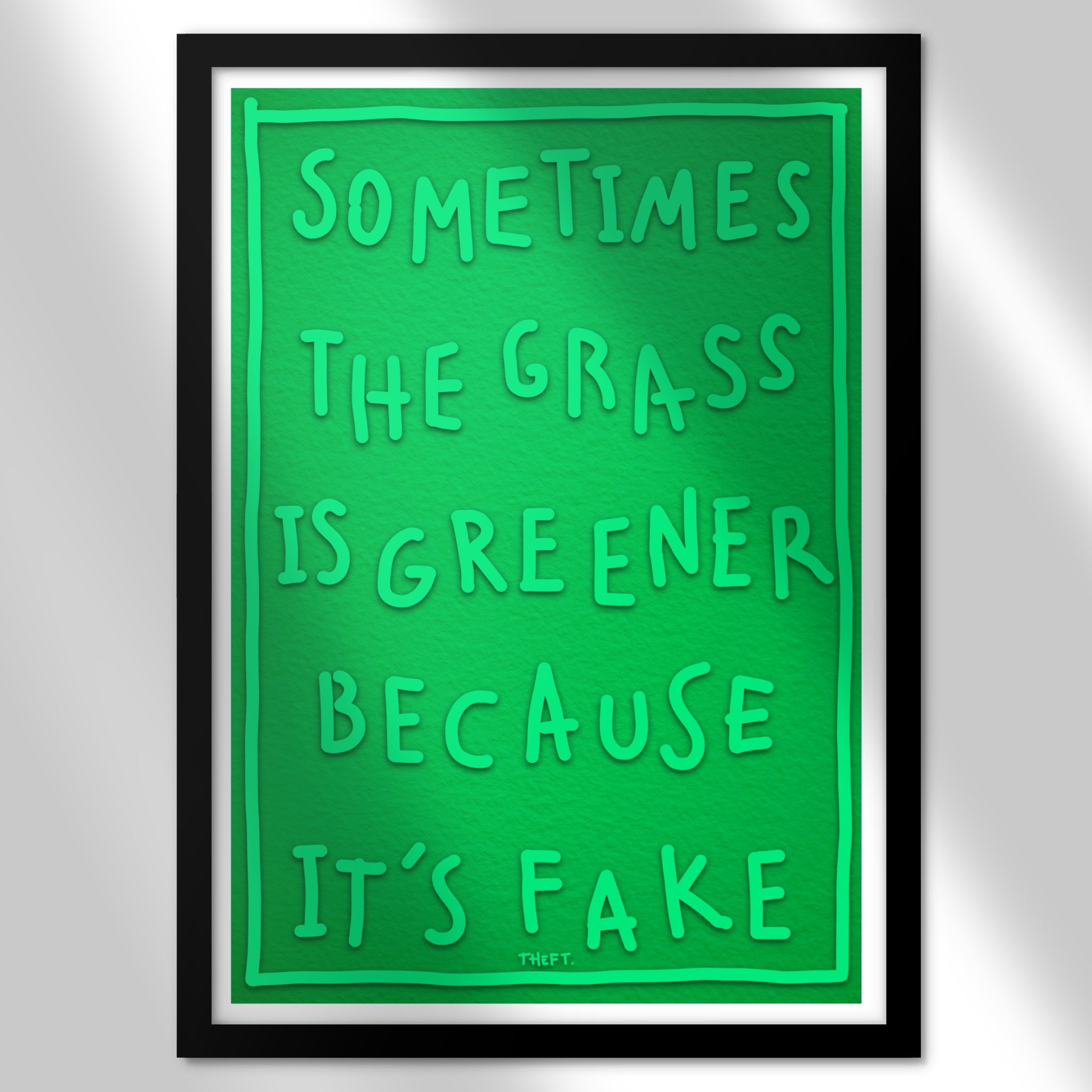 Greener Grass - Art Print