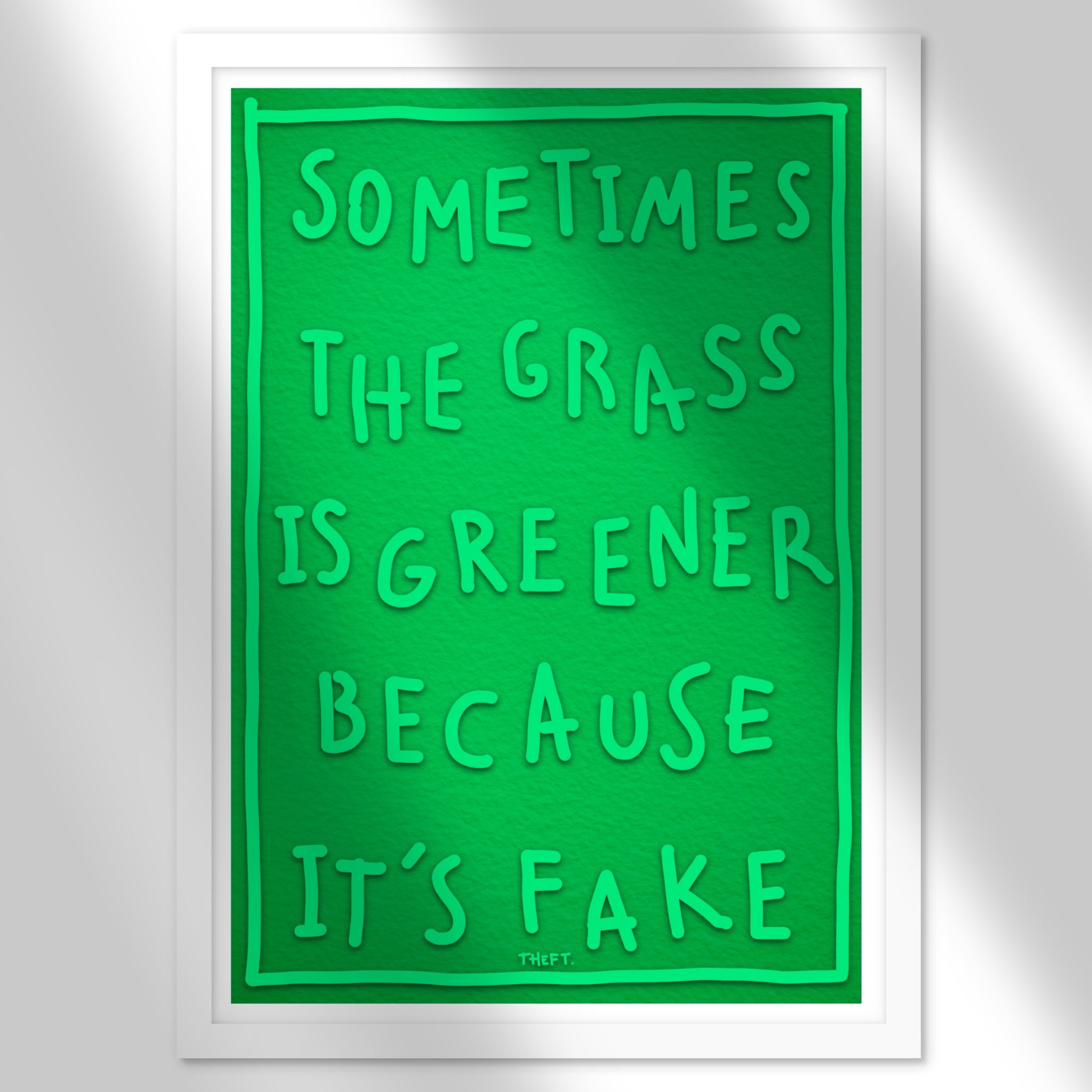 Greener Grass - Art Print