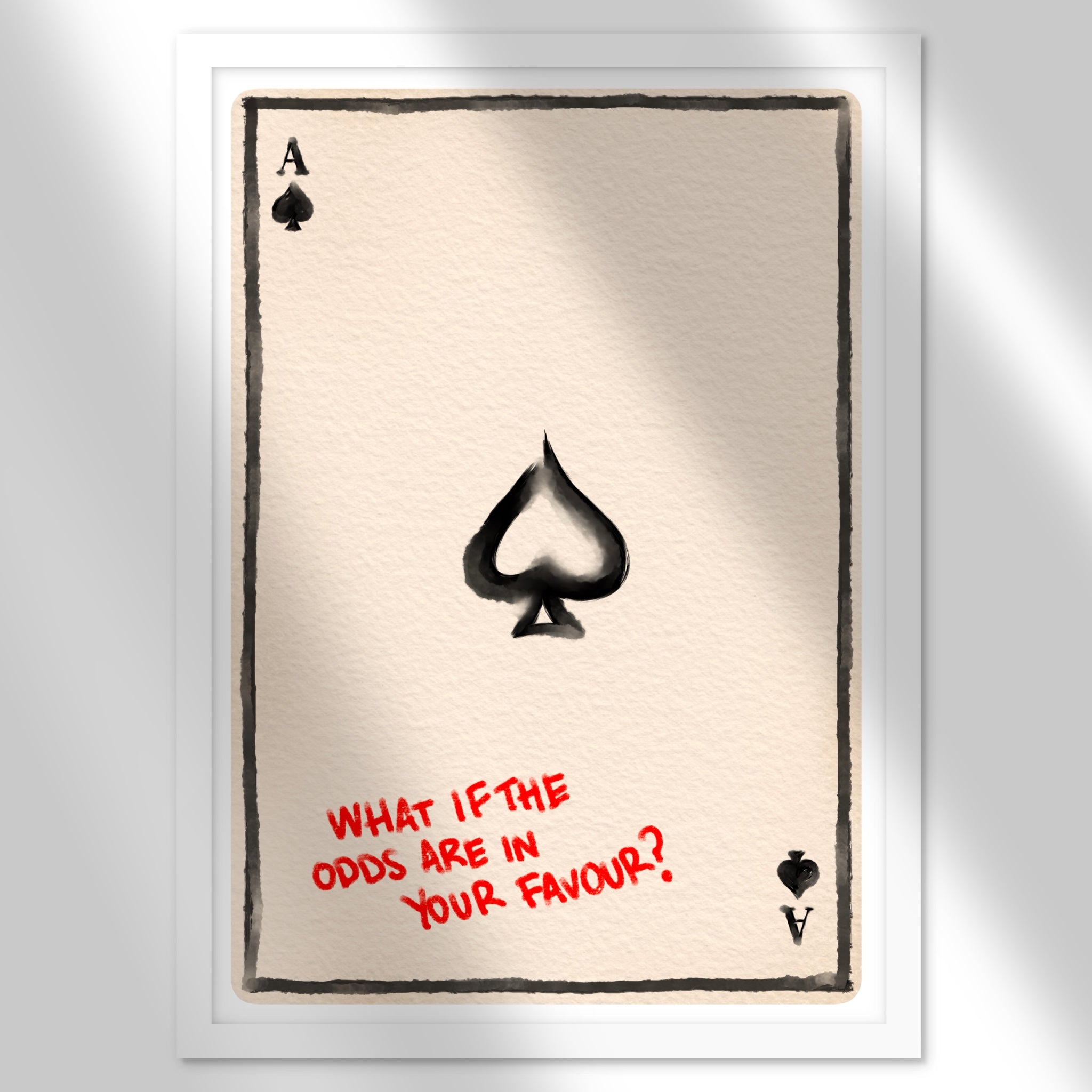 Play The Odds - Art Print