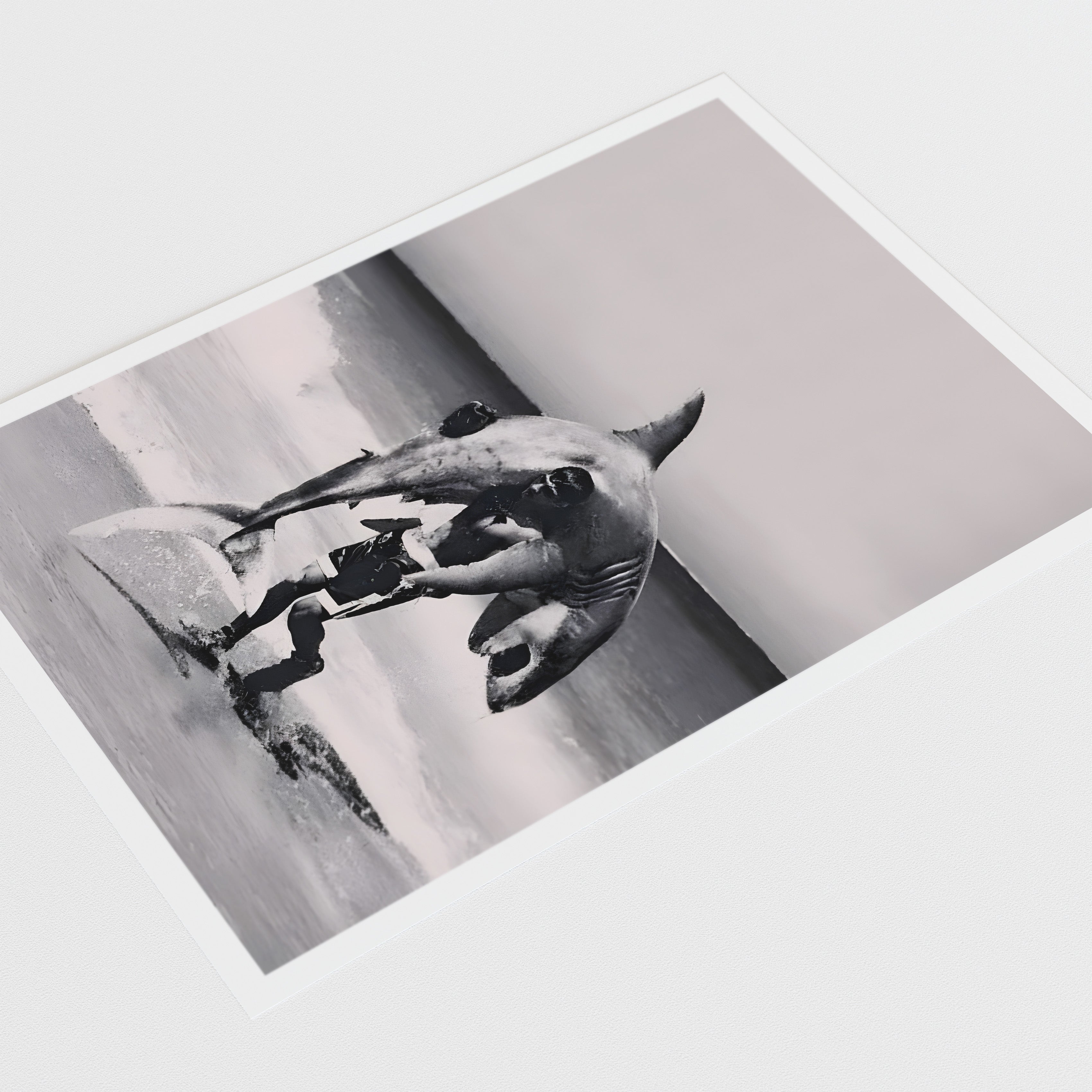 Shark Attack - Art Print