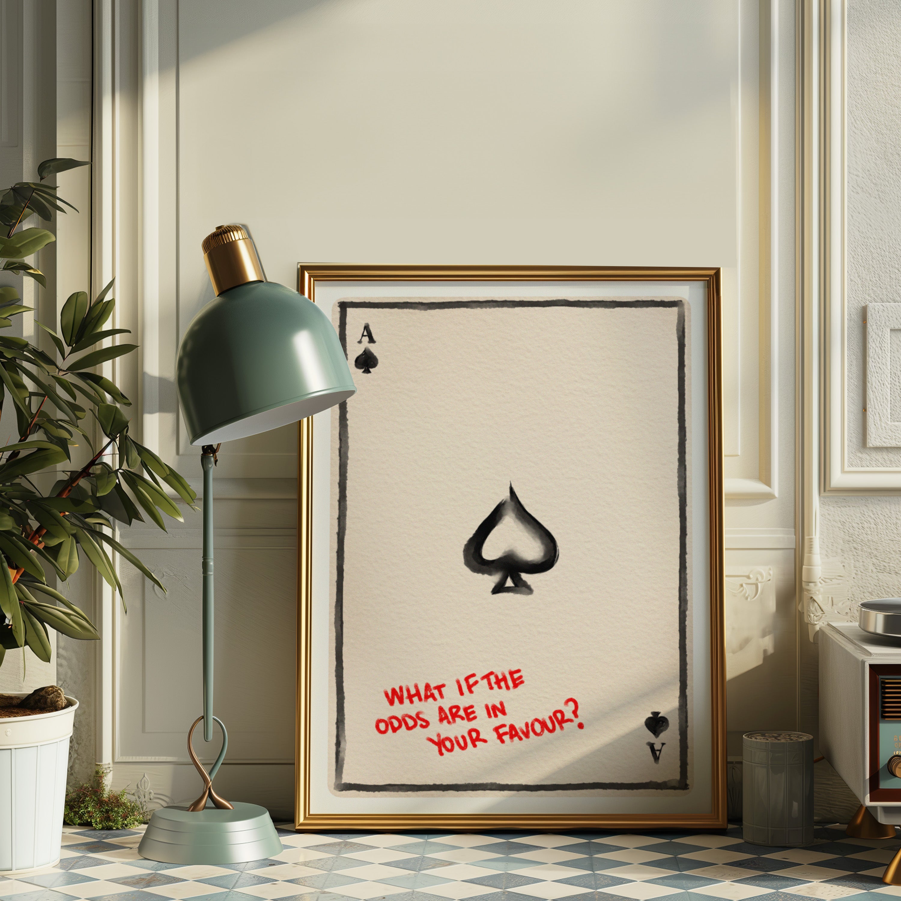 Play The Odds - Art Print