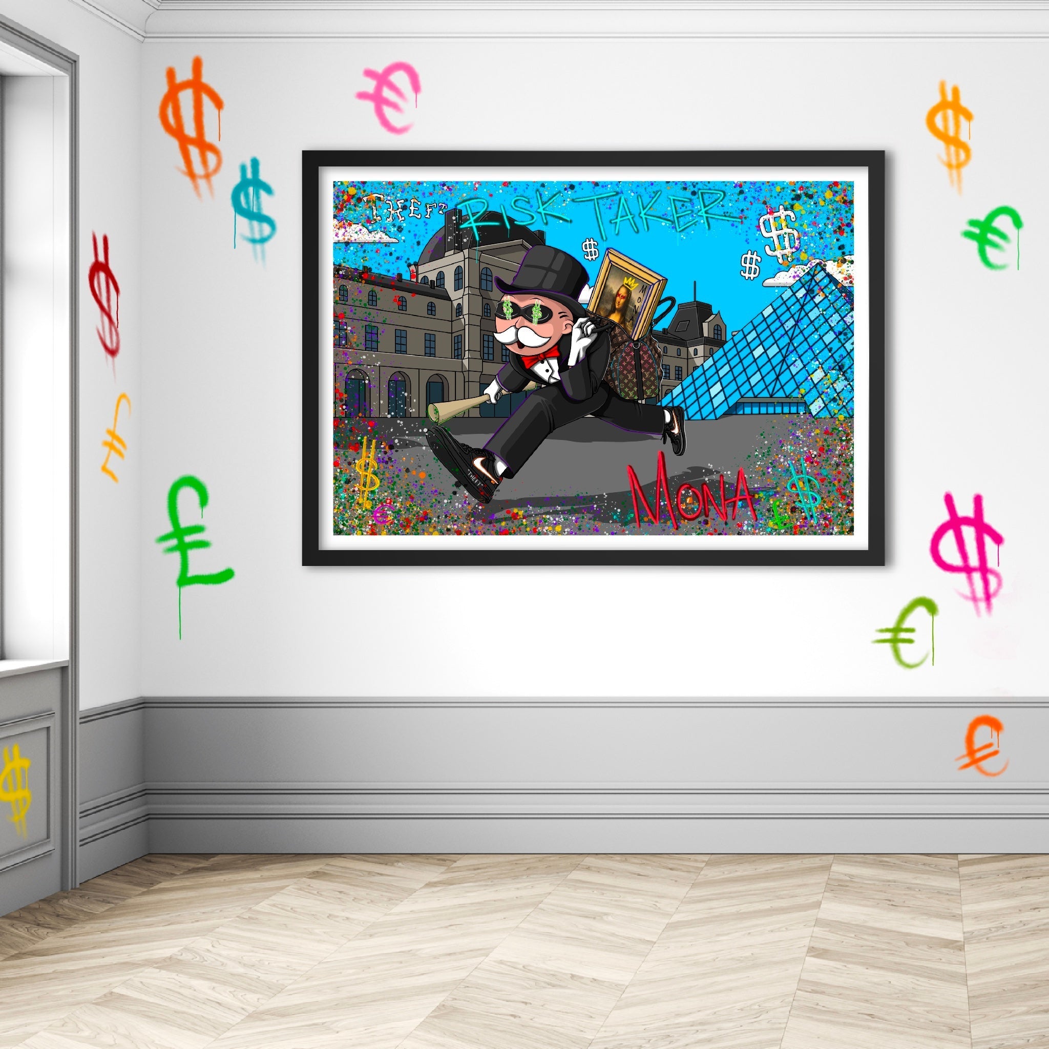 Mona Monop Art Print