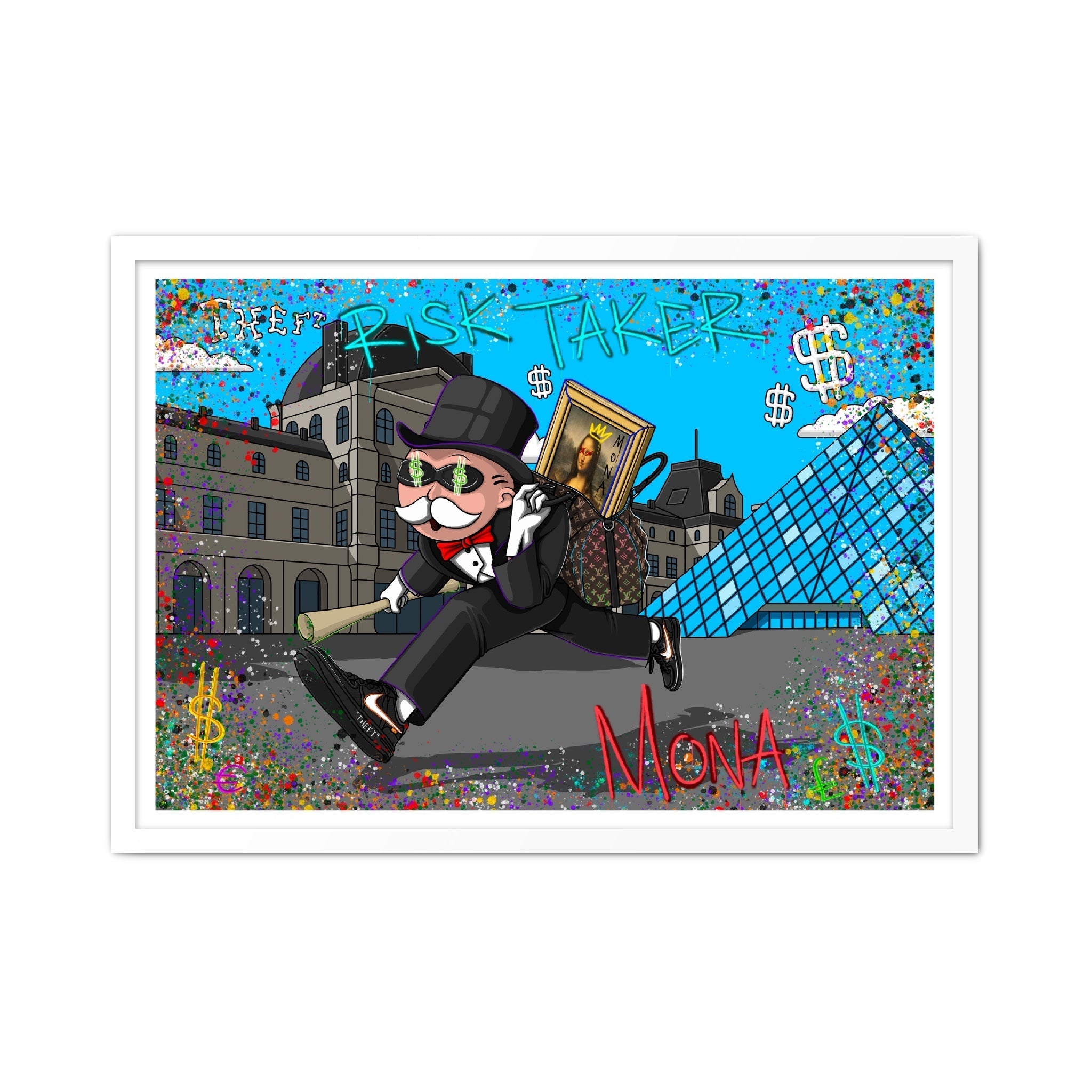 Mona Monop Art Print