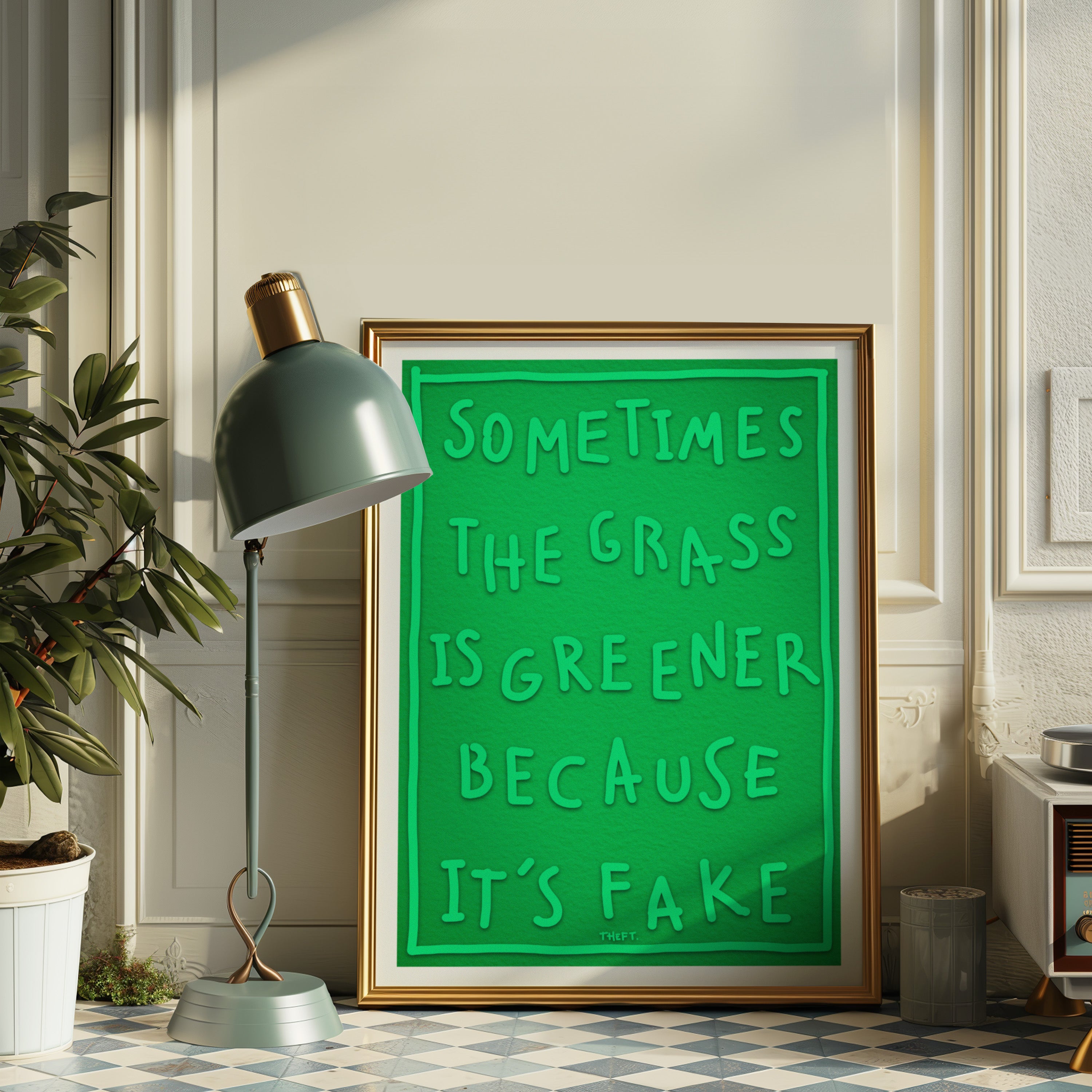 Greener Grass - Art Print