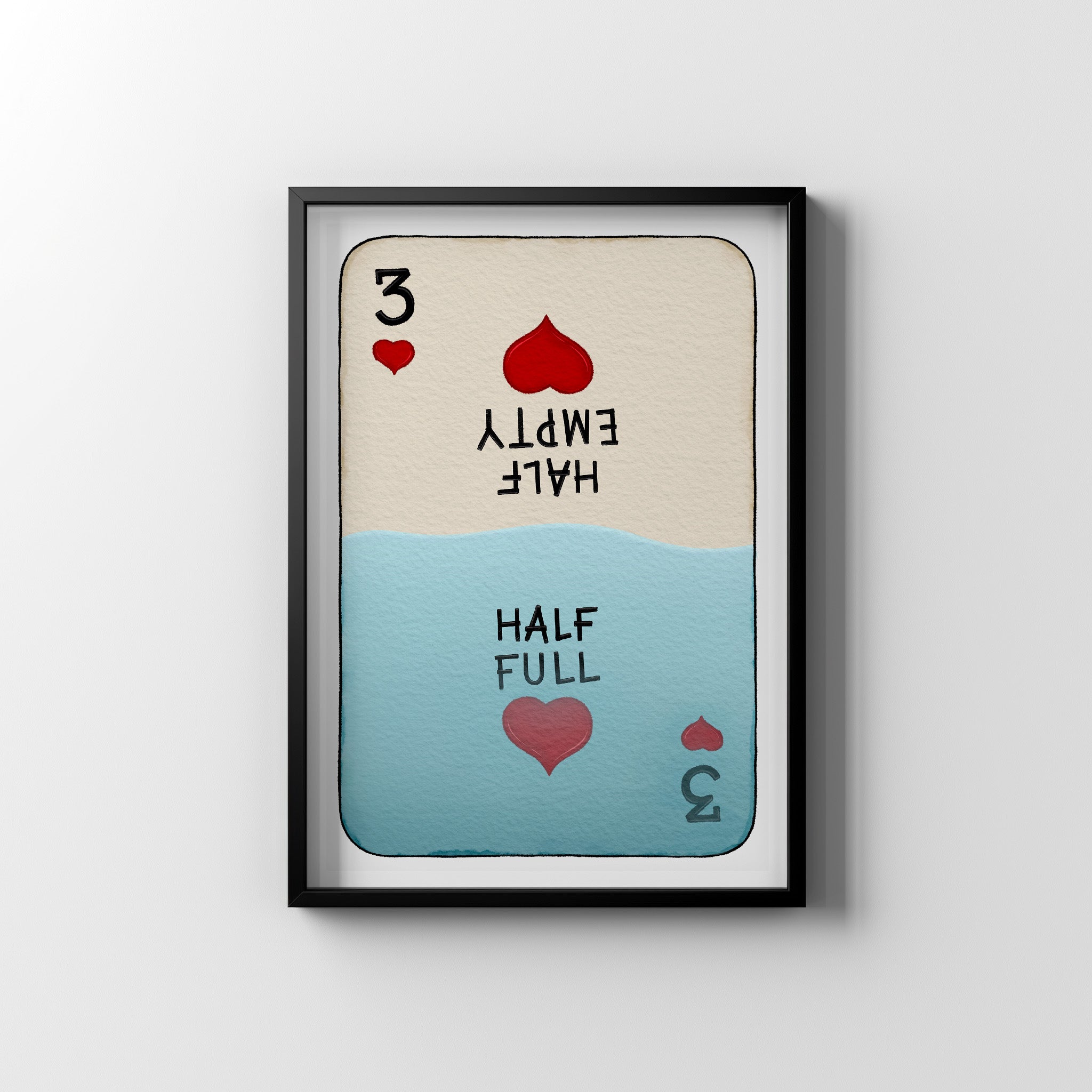 Half Full - Art Print