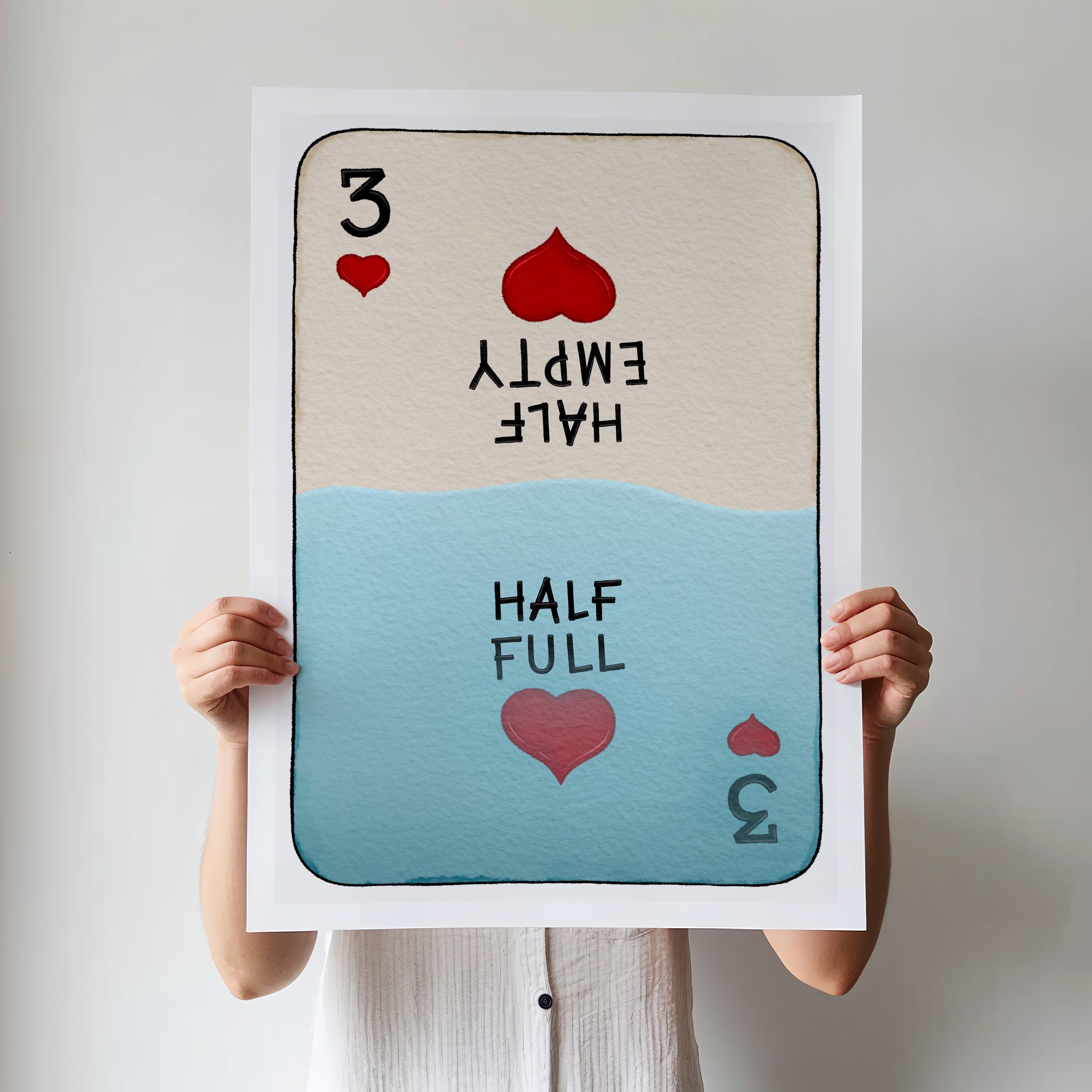 Half Full - Art Print