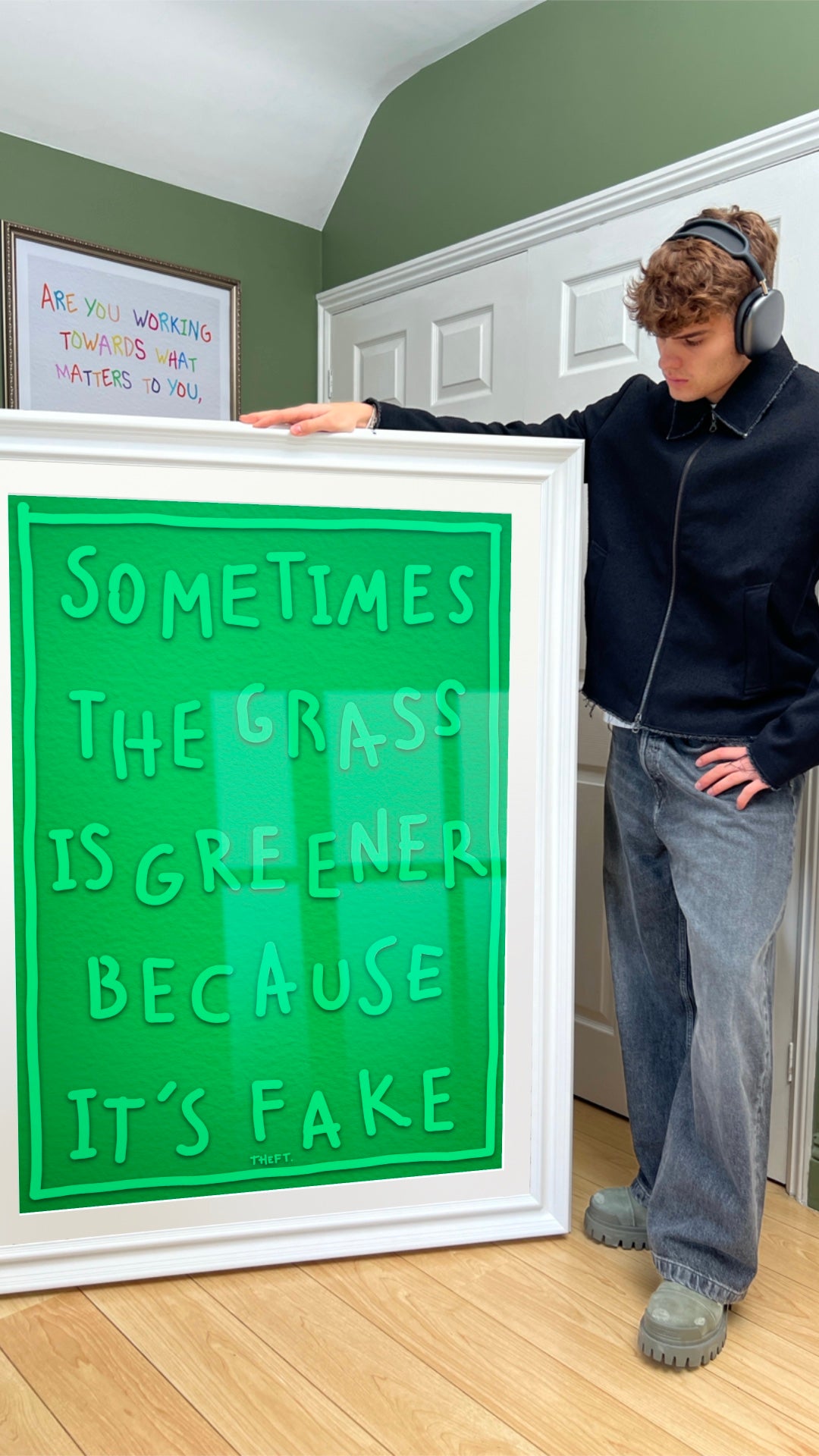 Greener Grass - Art Print