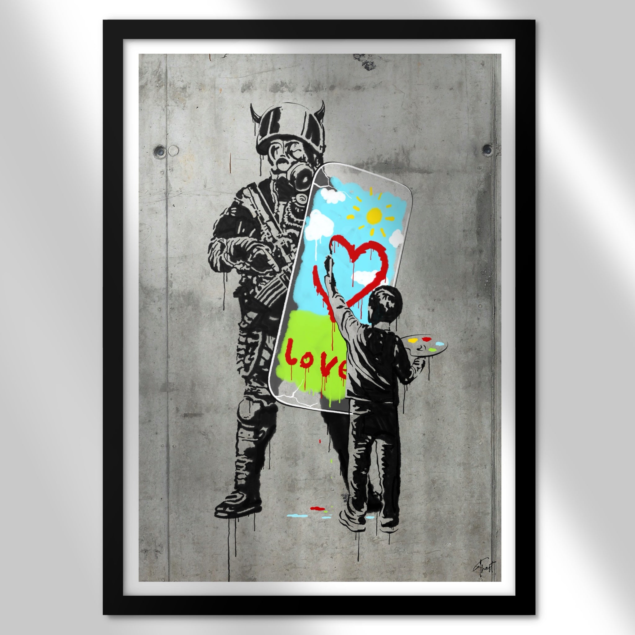 Art Not War - Art Print