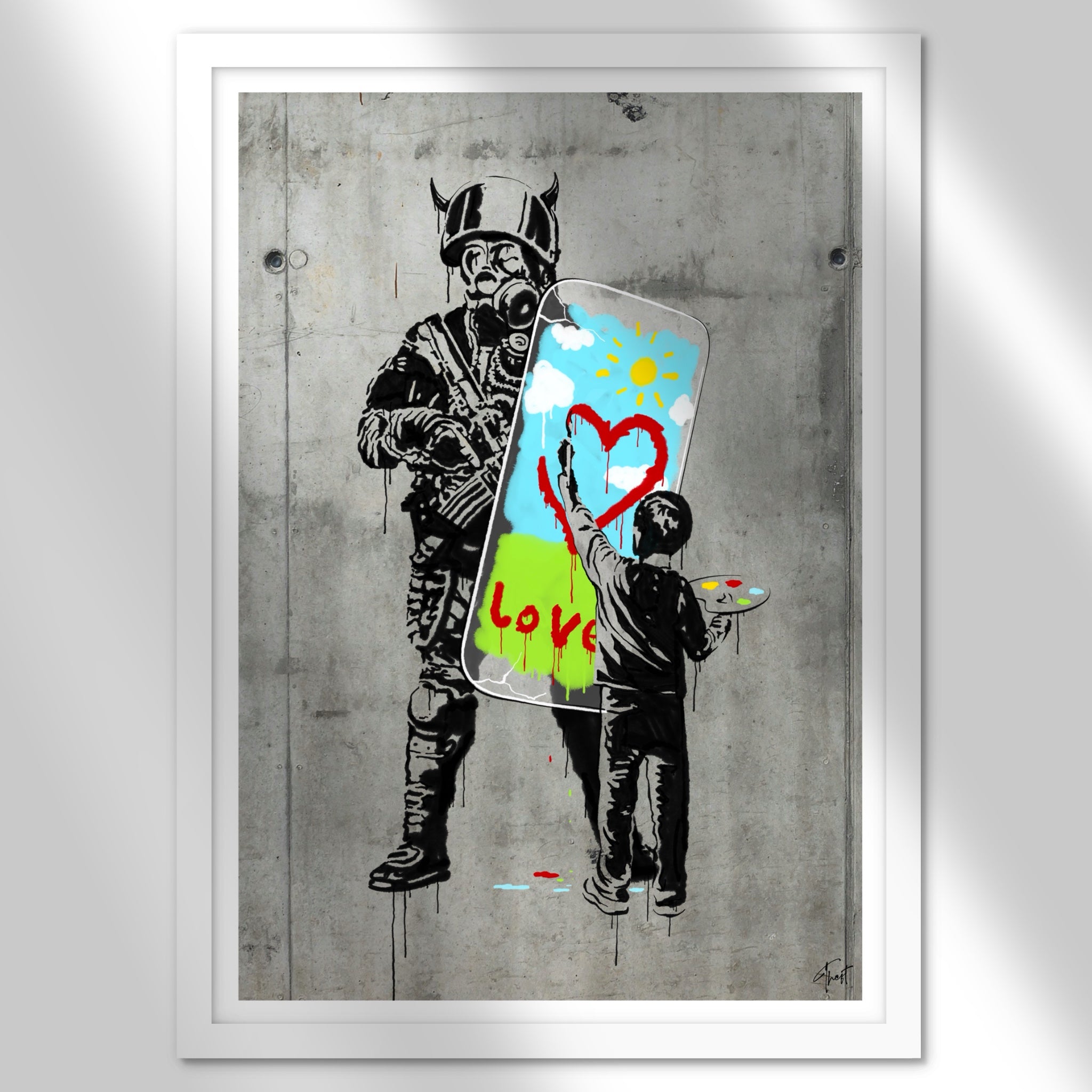 Art Not War - Art Print