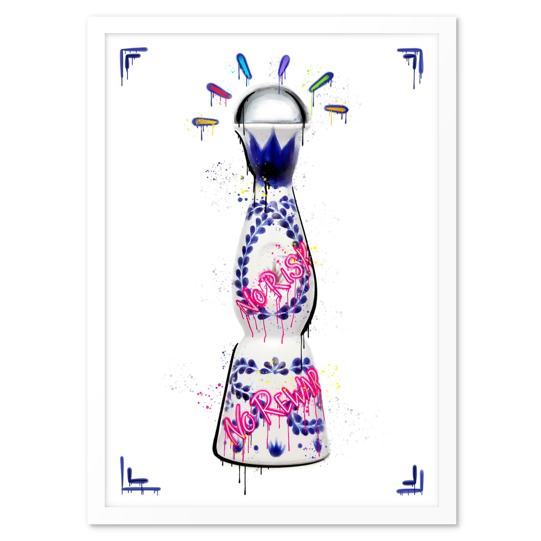 No Risk No Reward - Art Print