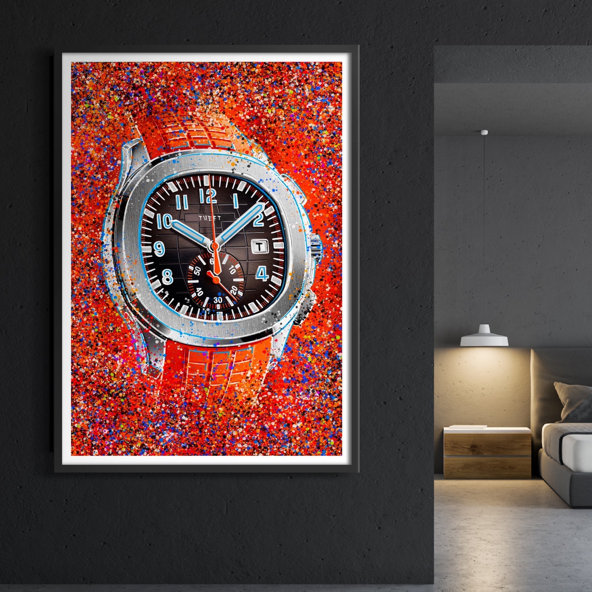 Orange Watch - Art Print