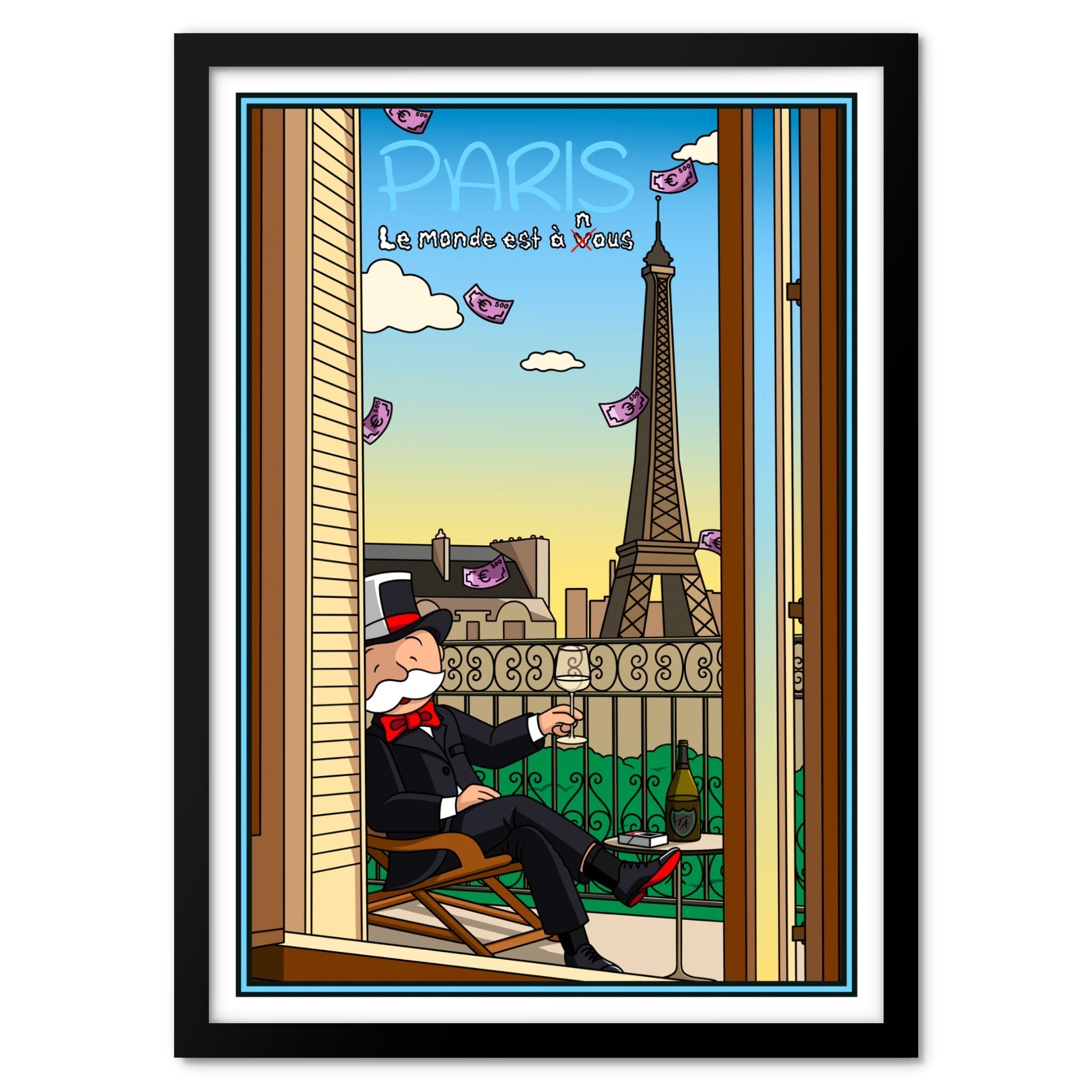 Paris Monop Art Print