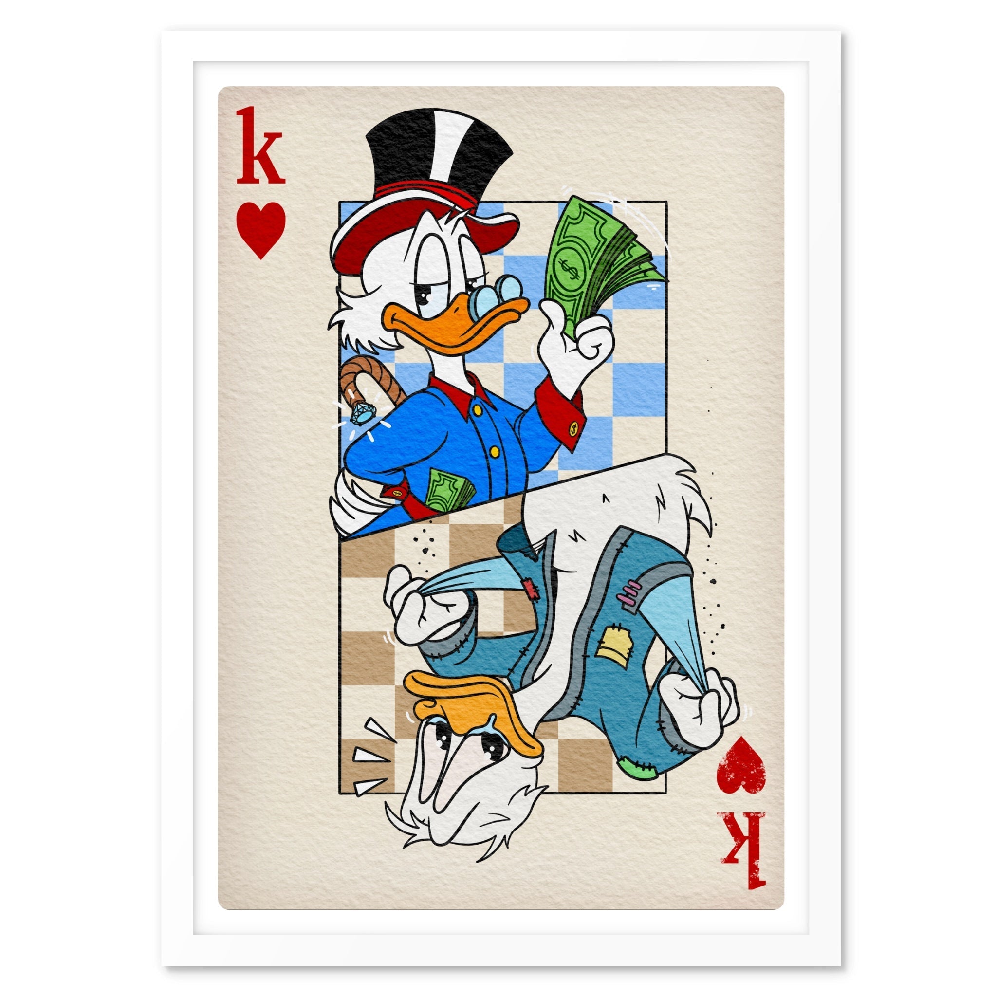 Rags To Riches Art Print