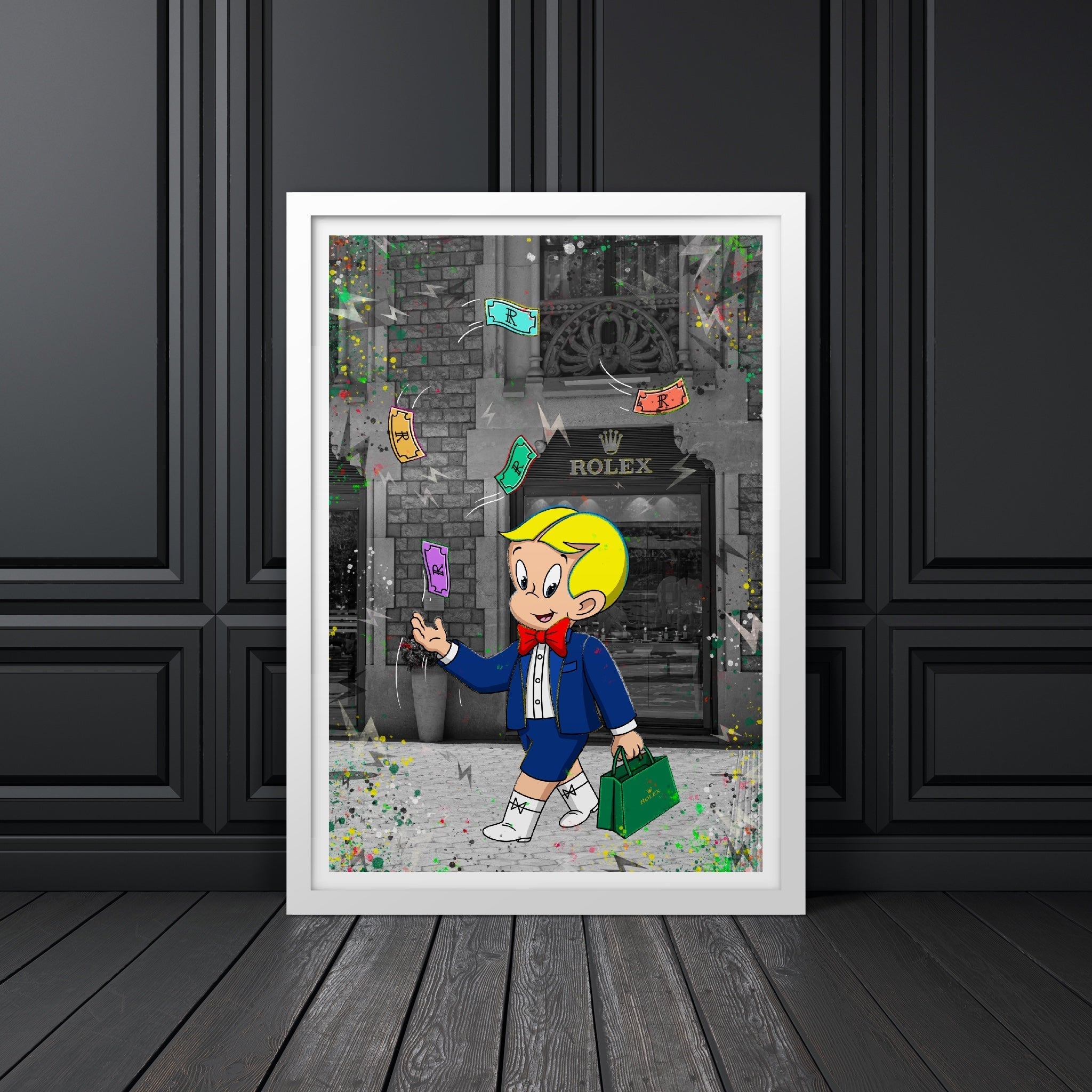 Time Is Wealth - Art Print