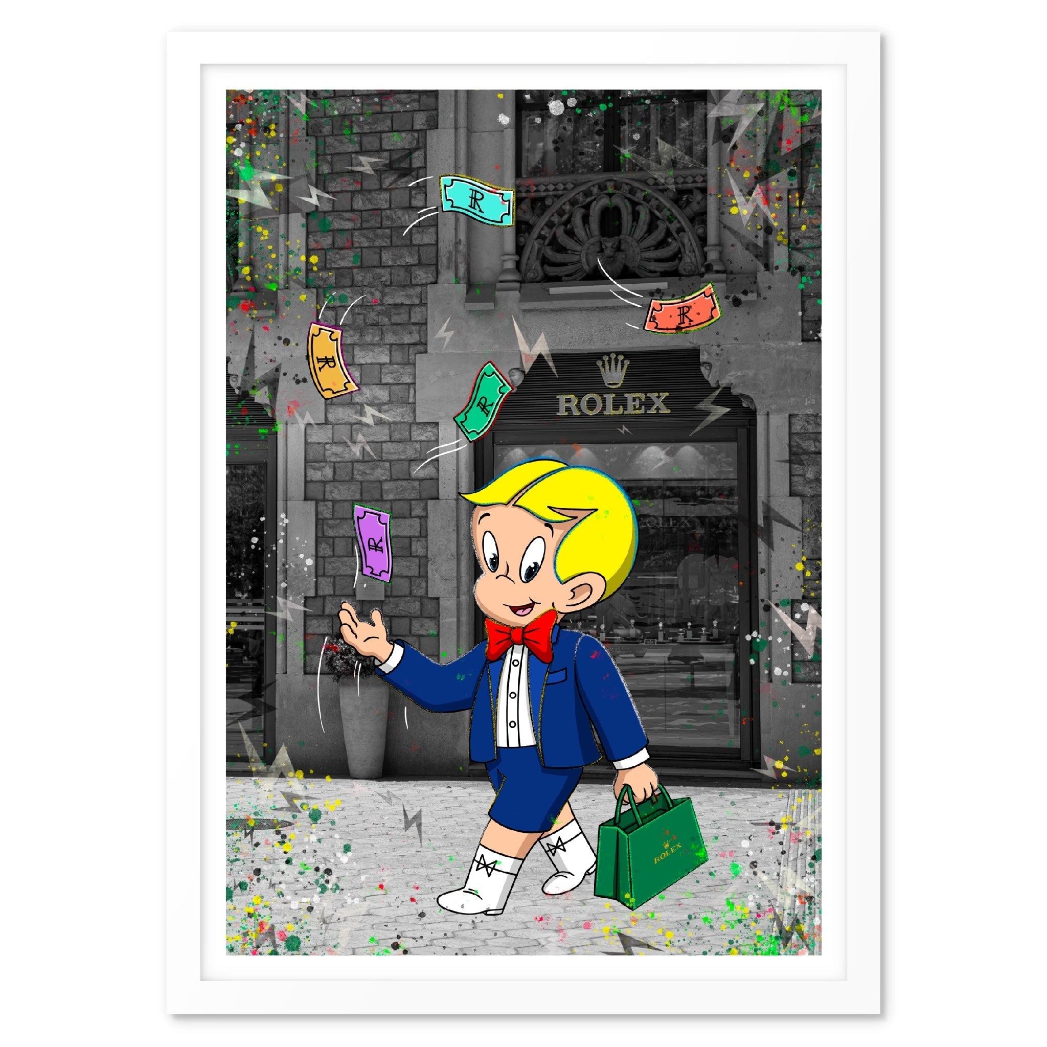 Time Is Wealth - Art Print