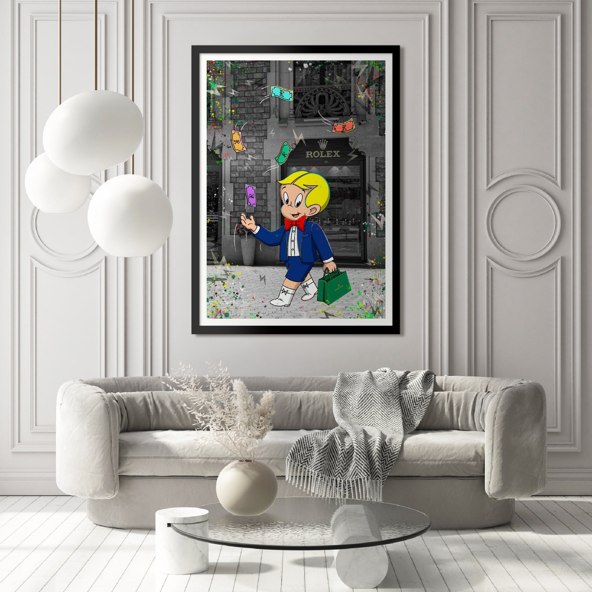 Time Is Wealth - Art Print