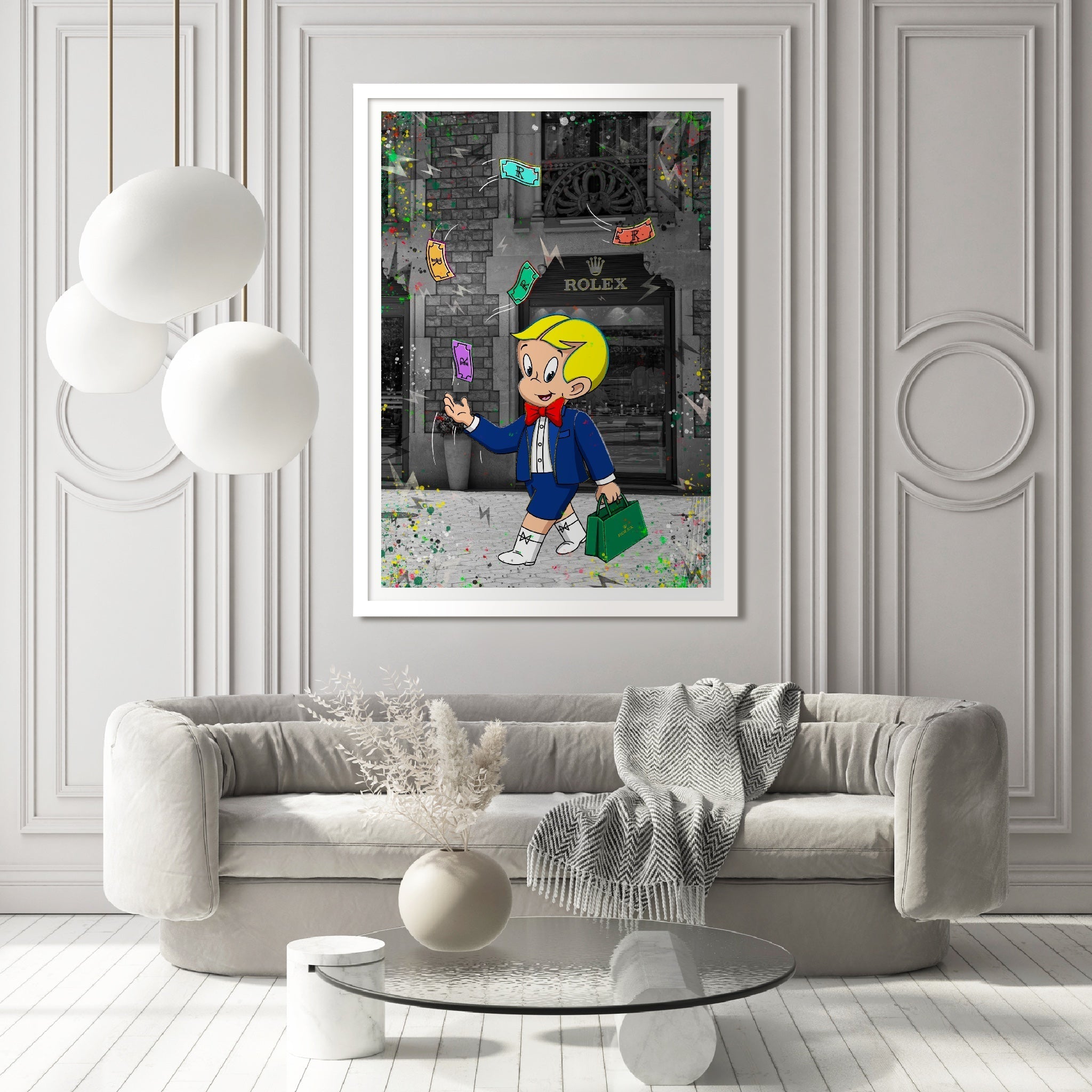 Time Is Wealth - Art Print
