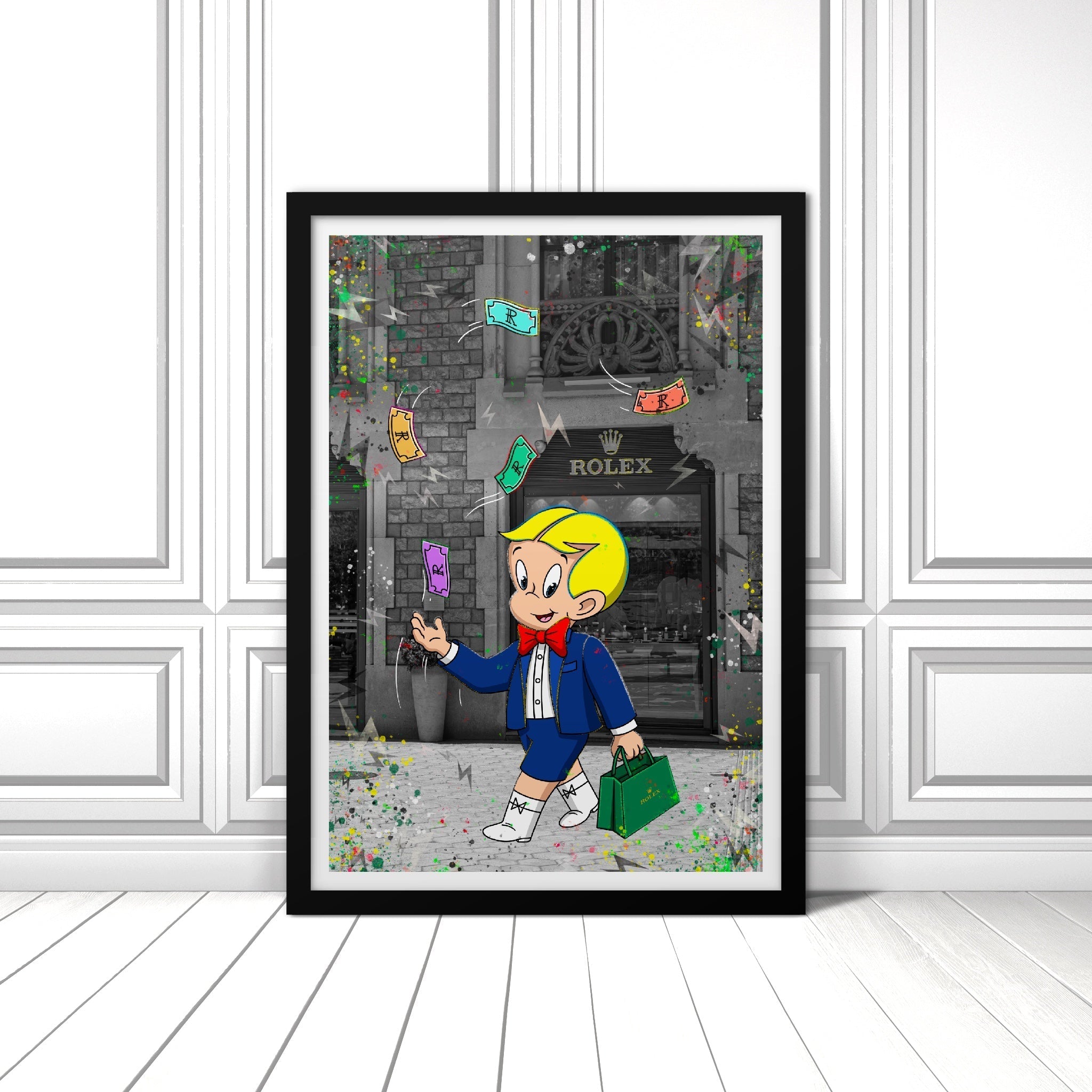 Time Is Wealth - Art Print