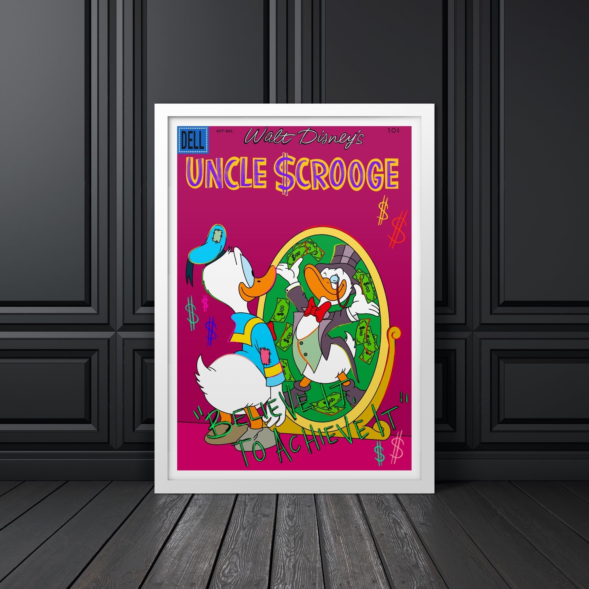 Scrooge Comic 006 Art Print