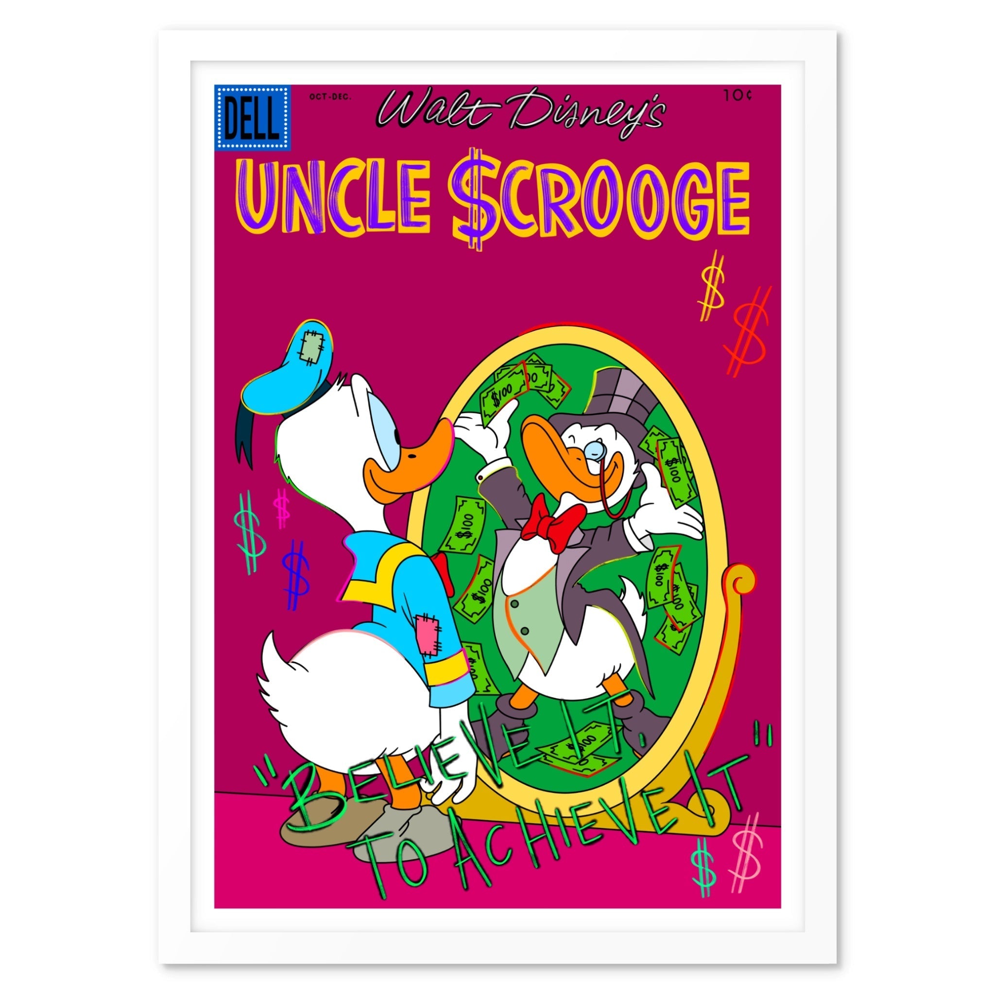 Scrooge Comic 006 Art Print