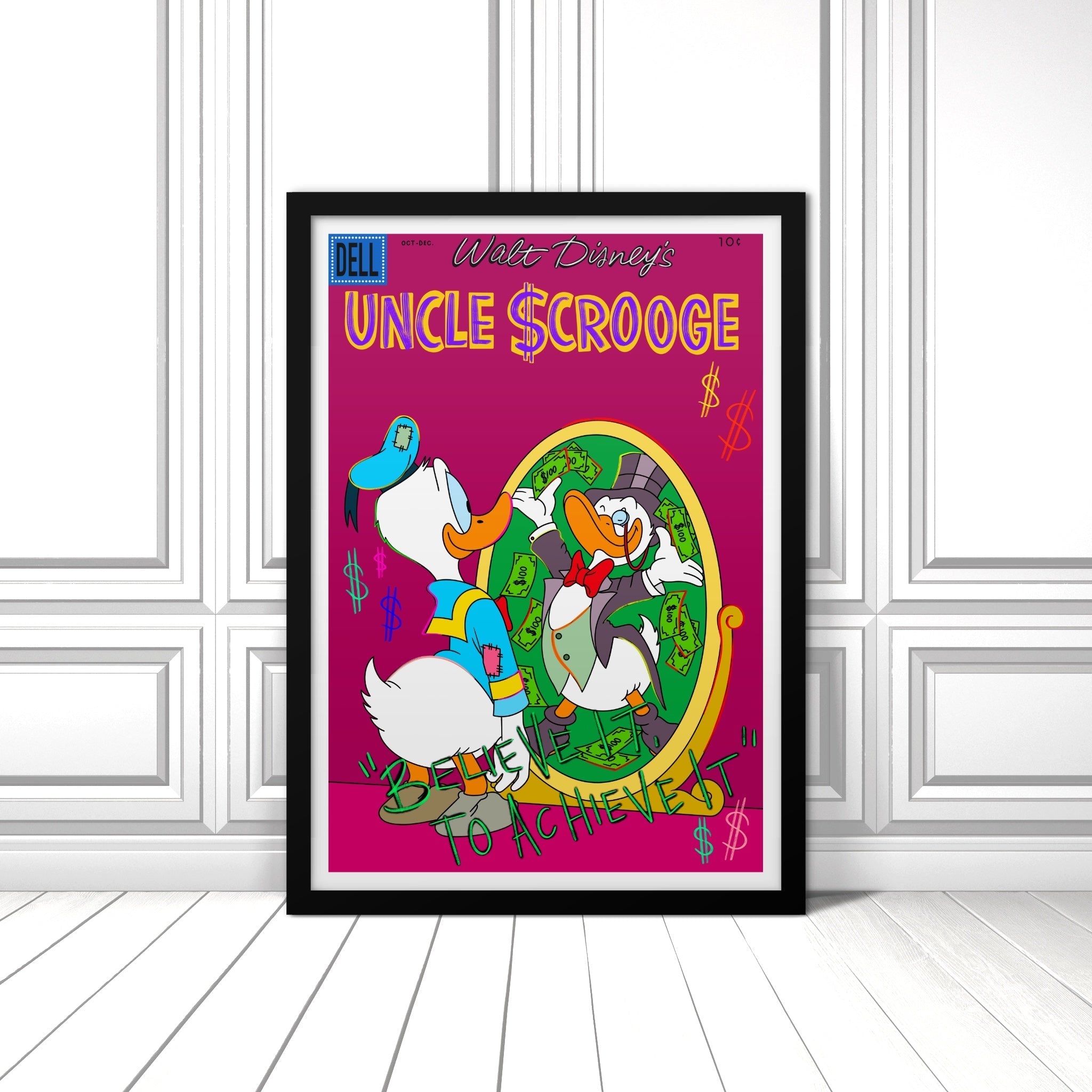 Scrooge Comic 006 Art Print