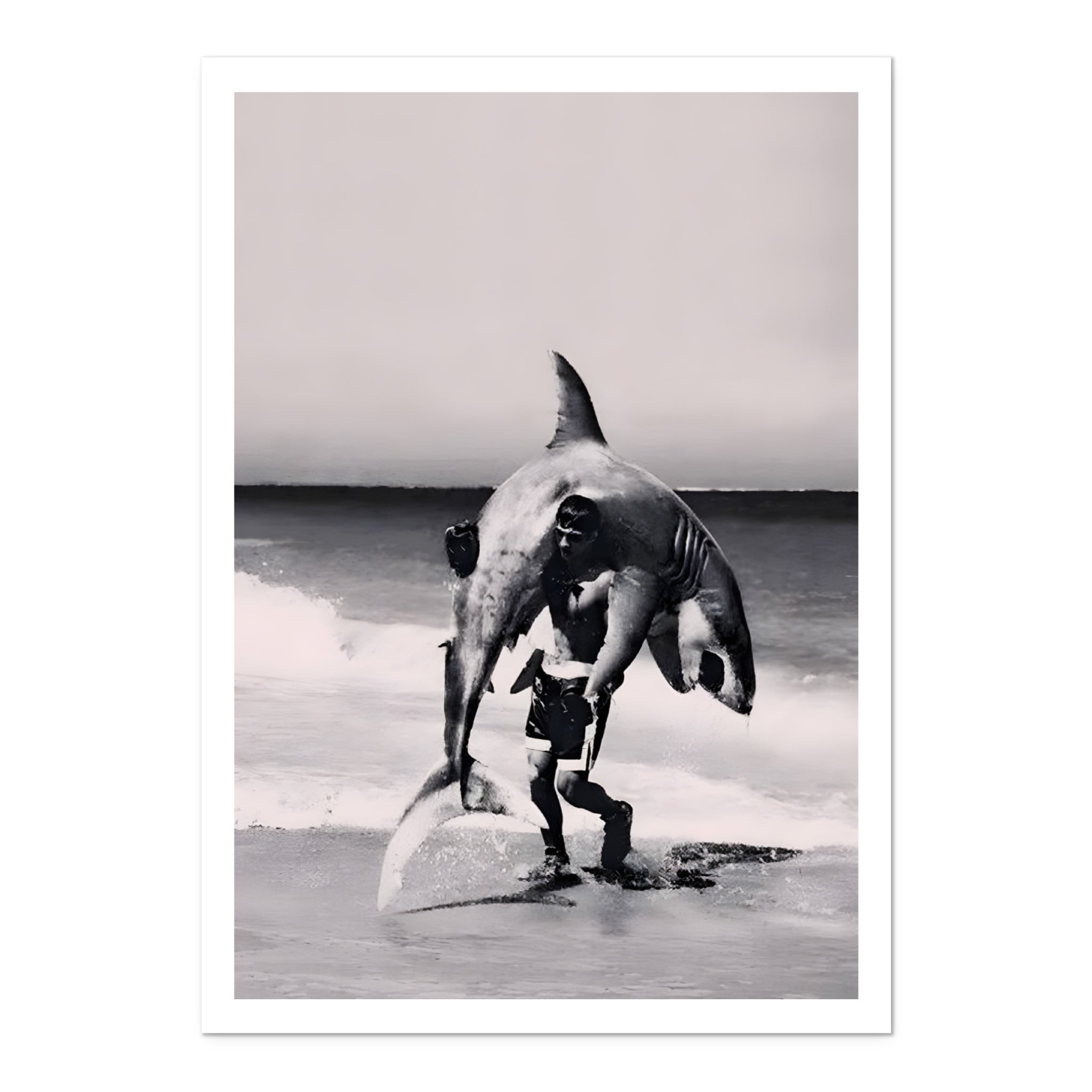 Shark Attack - Art Print