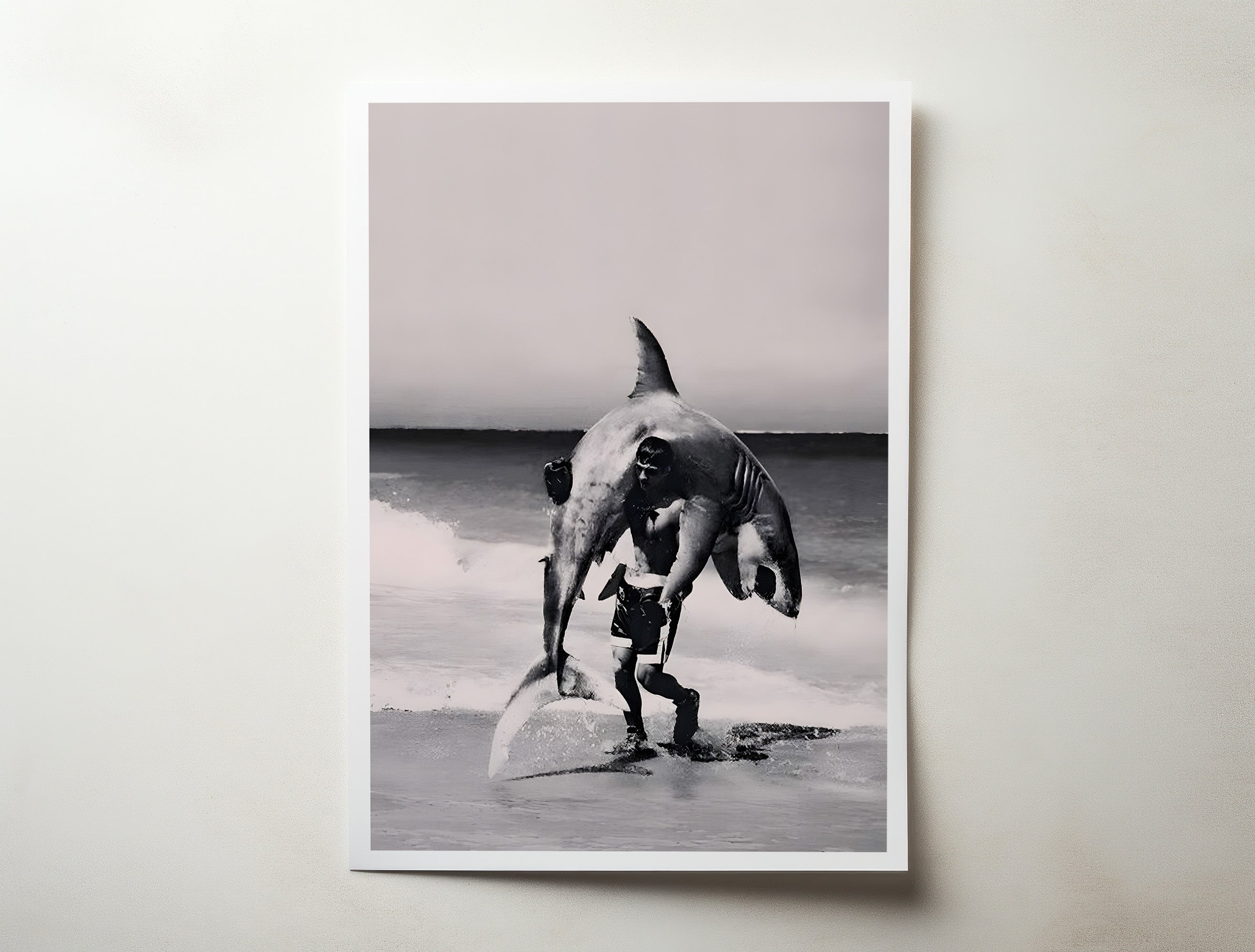 Shark Attack - Art Print