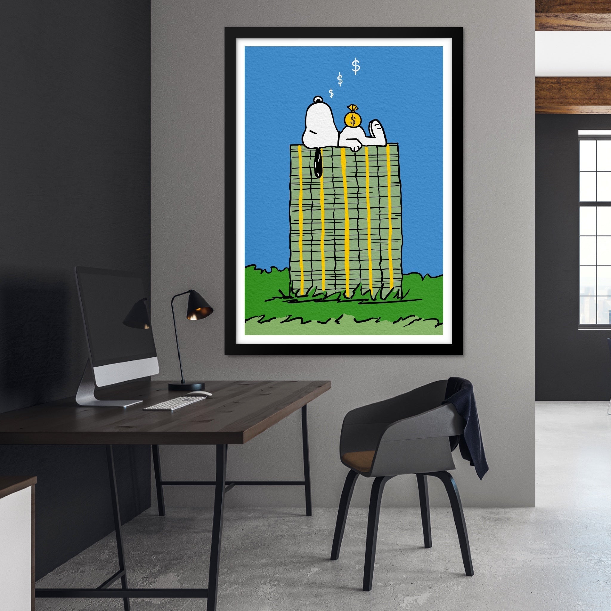 Snoopy 001 Art Print