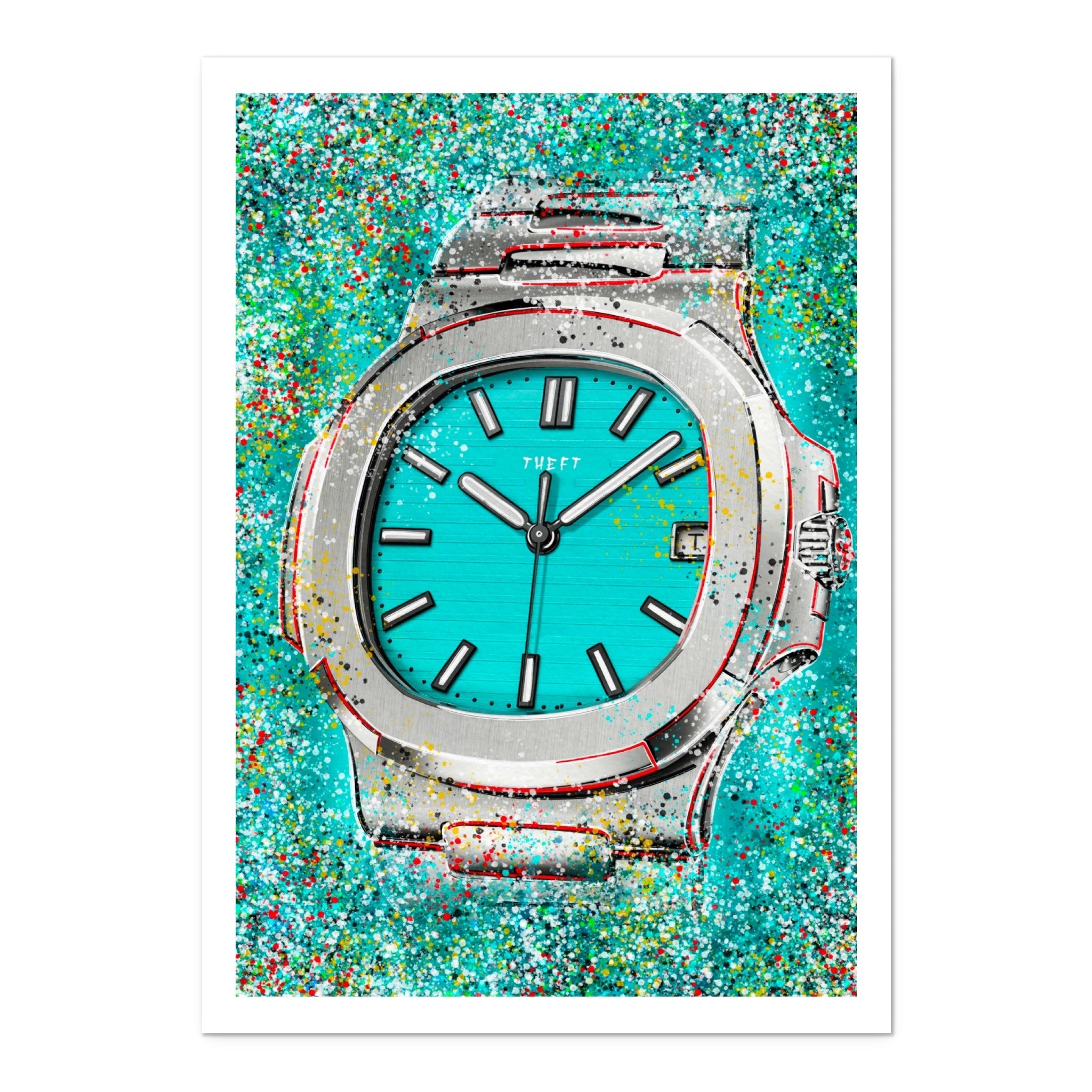 Tiffany Face Patek Art Print