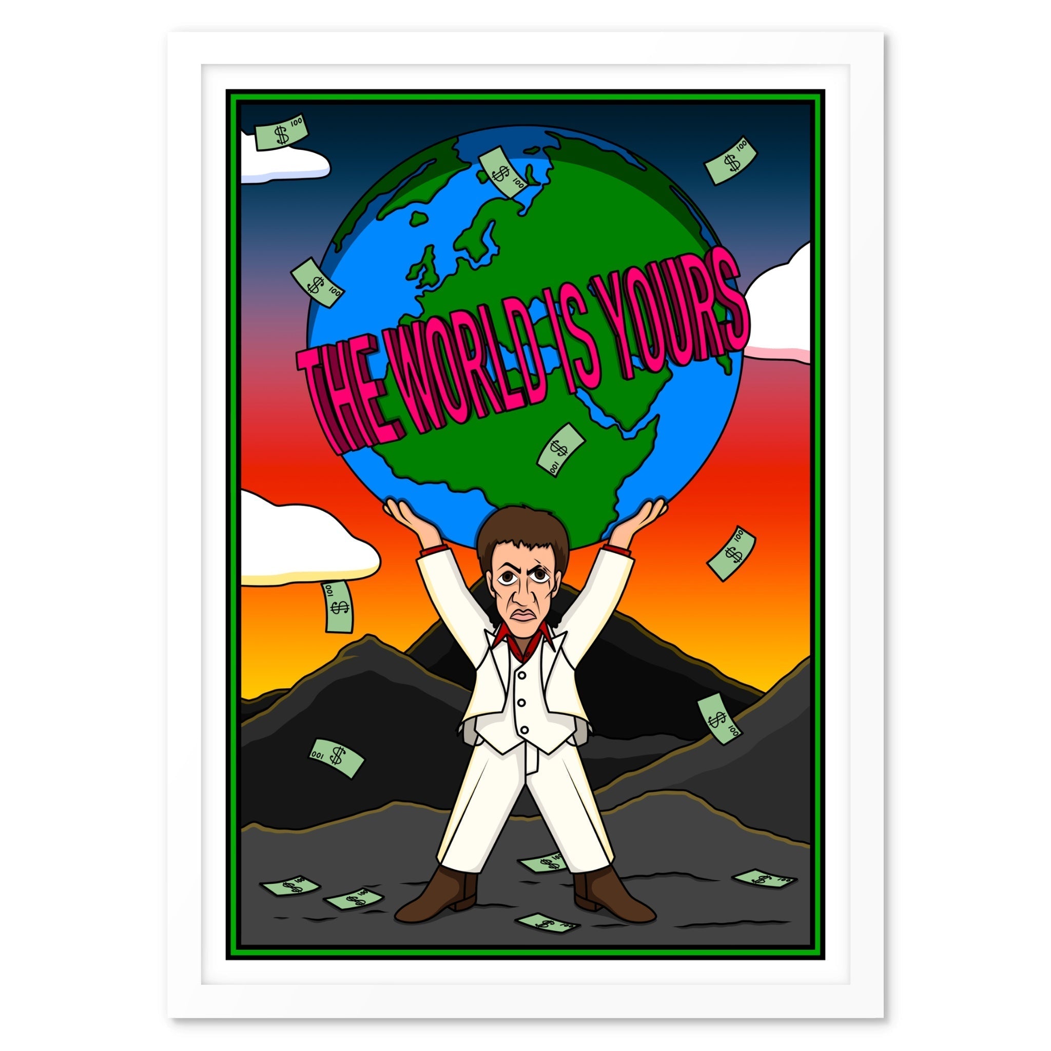 The World Is Yours Art Print