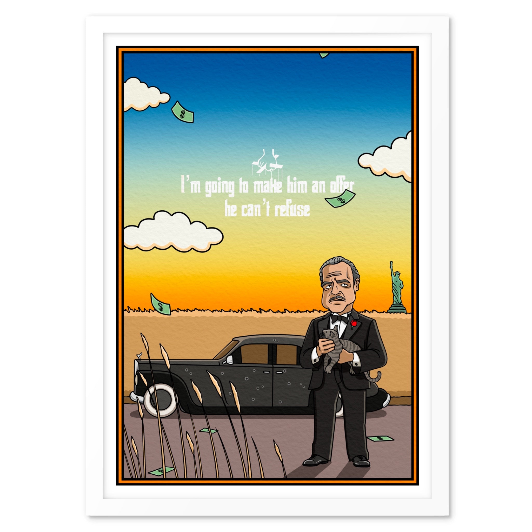 Godfather 001 Art Print