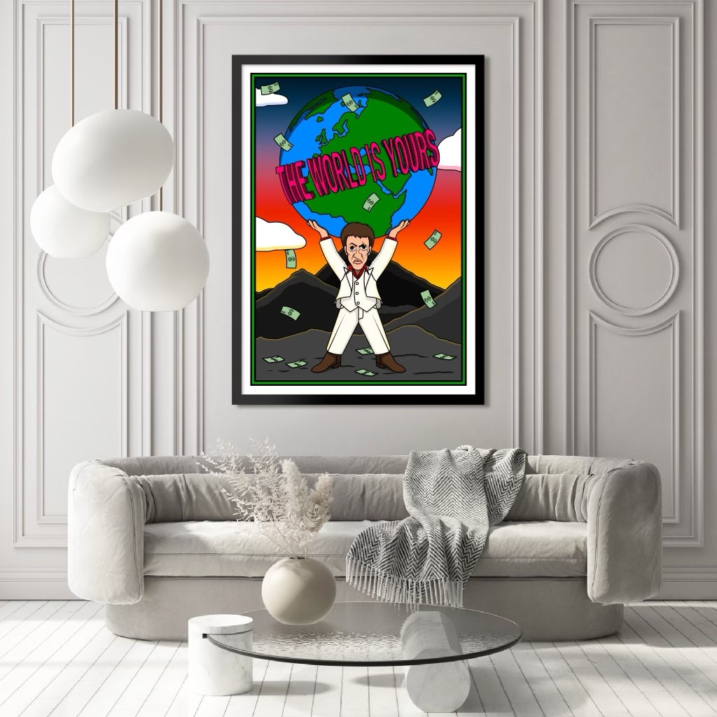 The World Is Yours Art Print