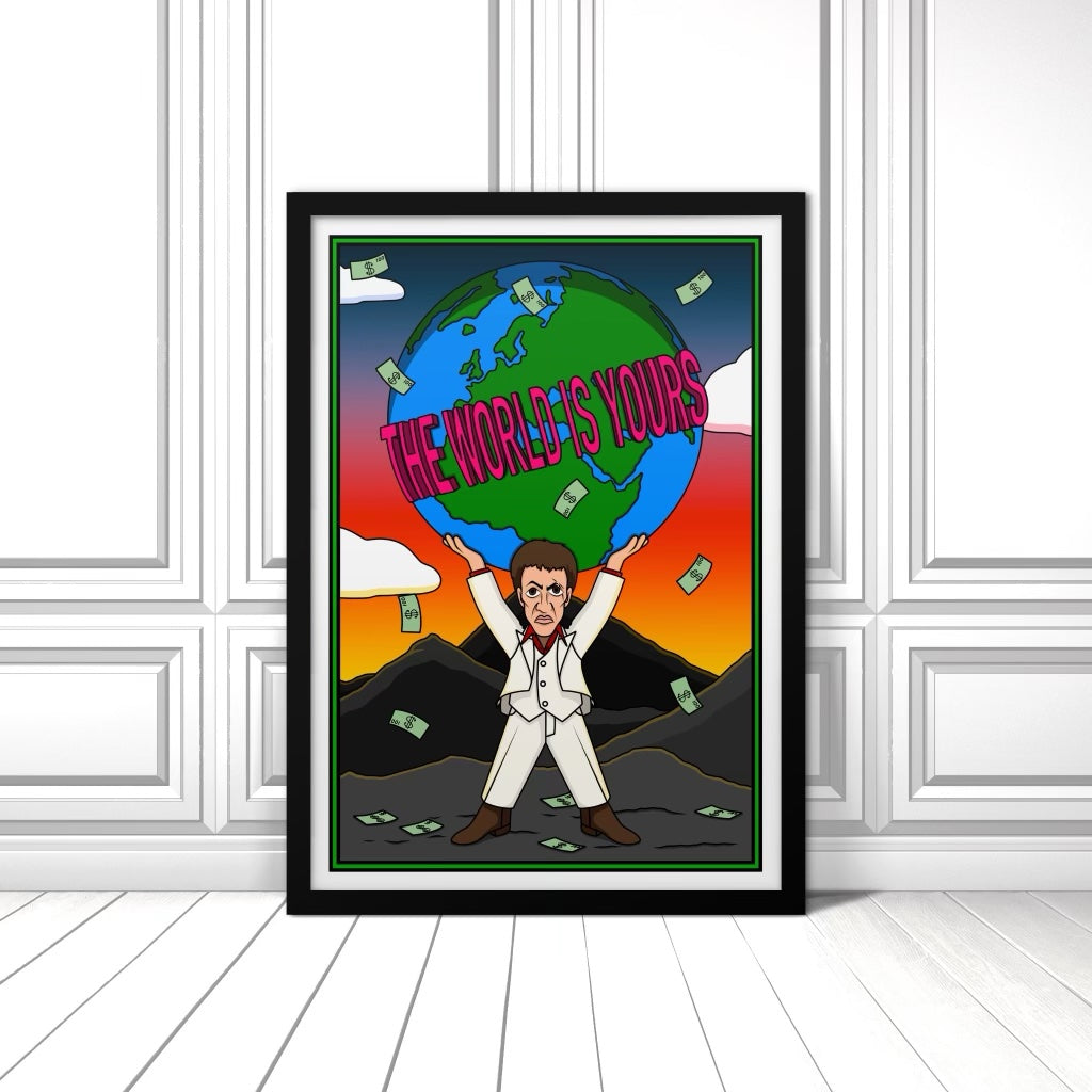 The World Is Yours Art Print