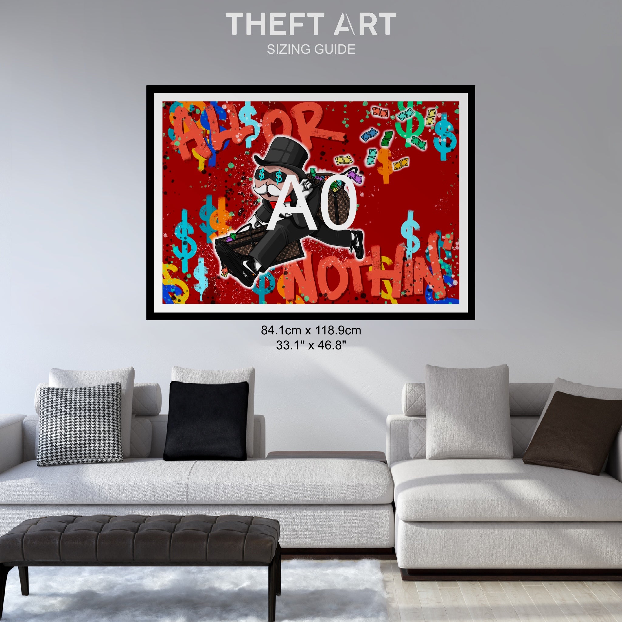All Or Nothin Art Print