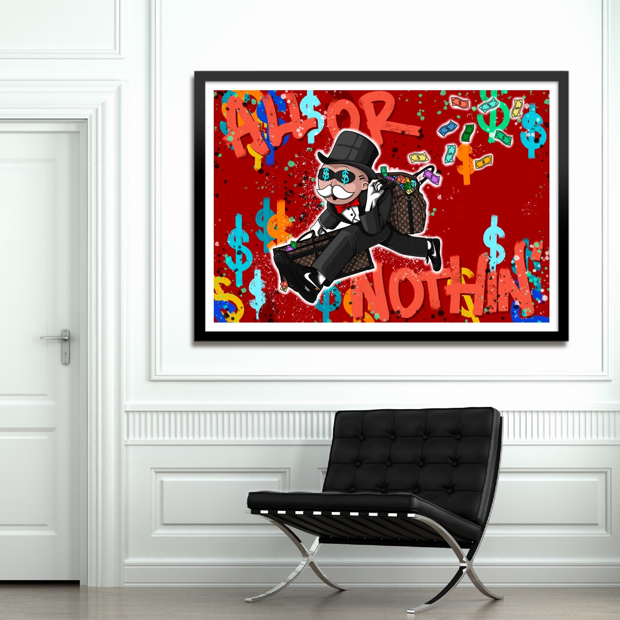 All Or Nothin Art Print