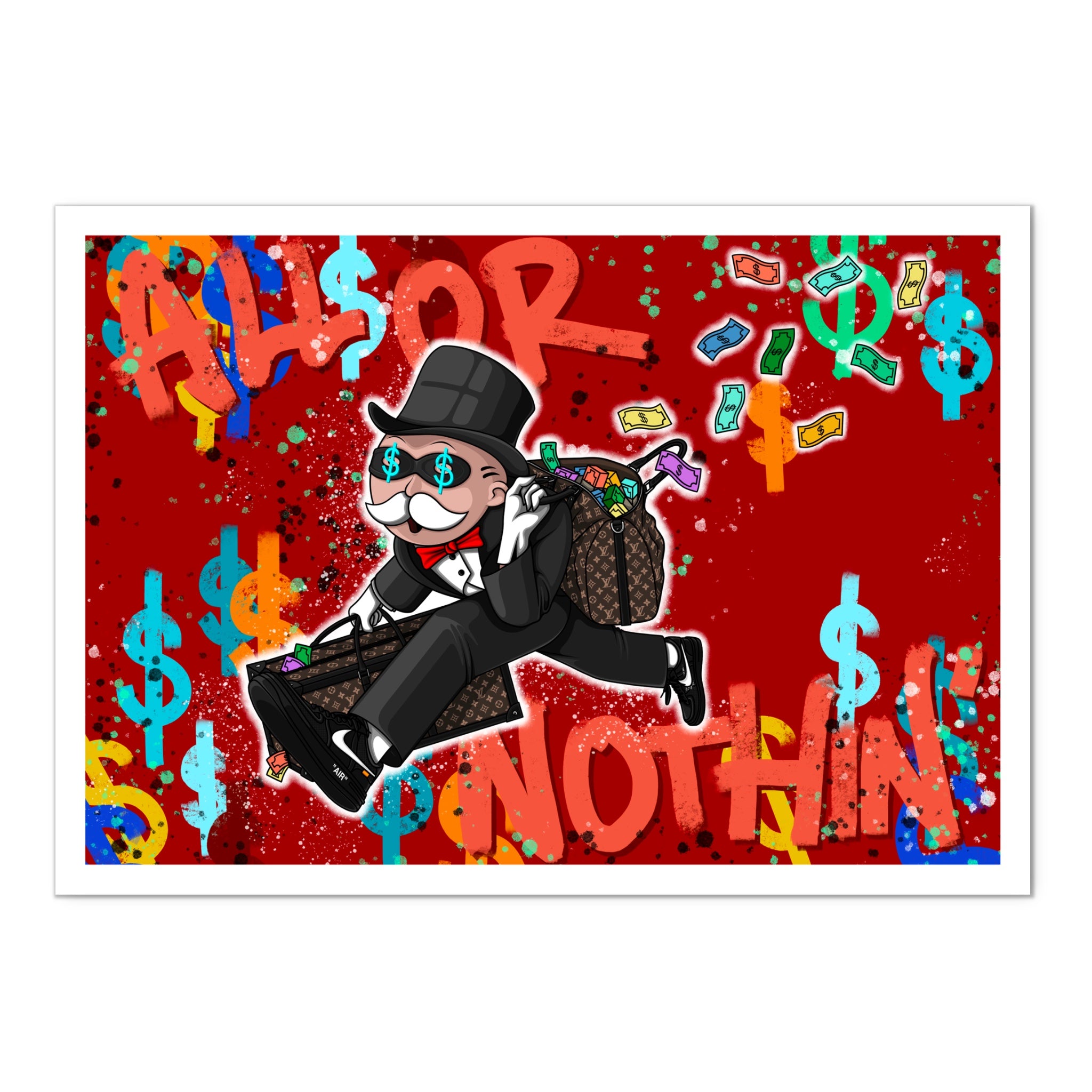 All Or Nothin Art Print