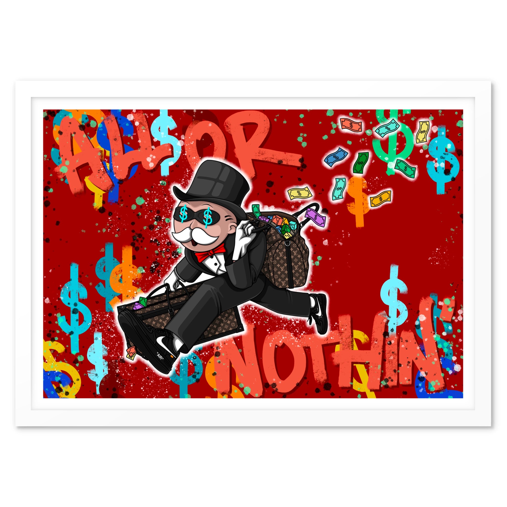 All Or Nothin Art Print