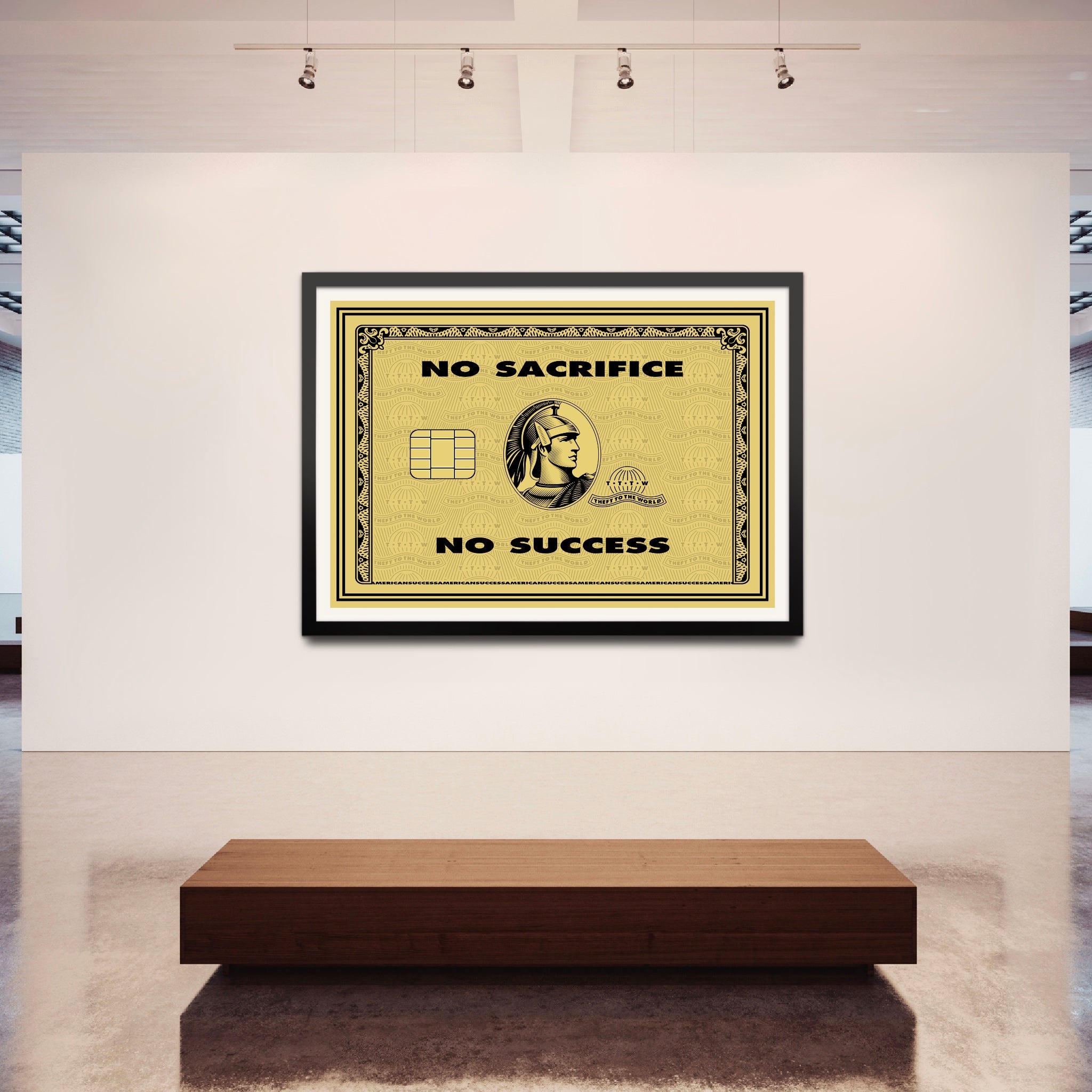 No Sacrifice, No Success 003 - Art Print