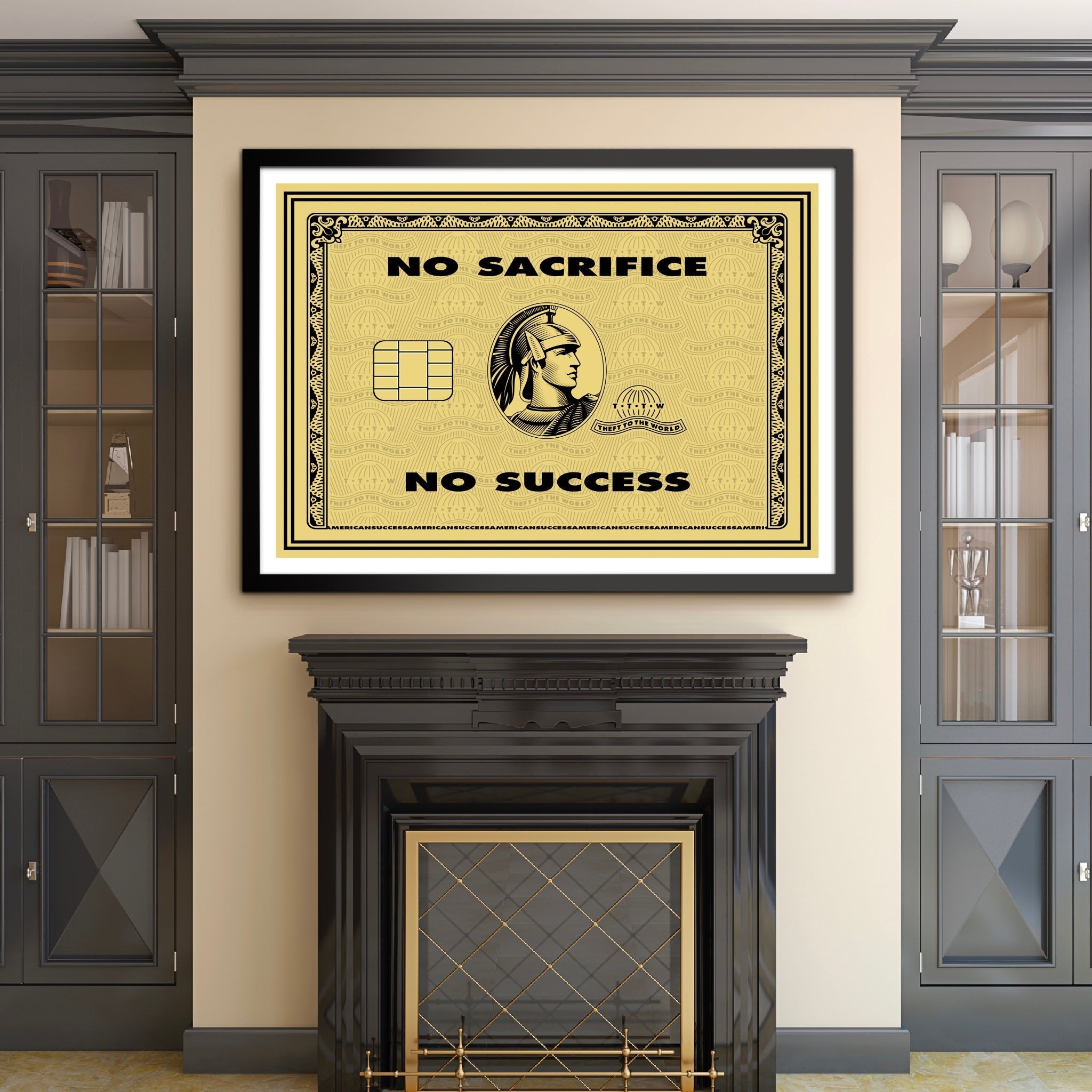 No Sacrifice, No Success 003 - Art Print