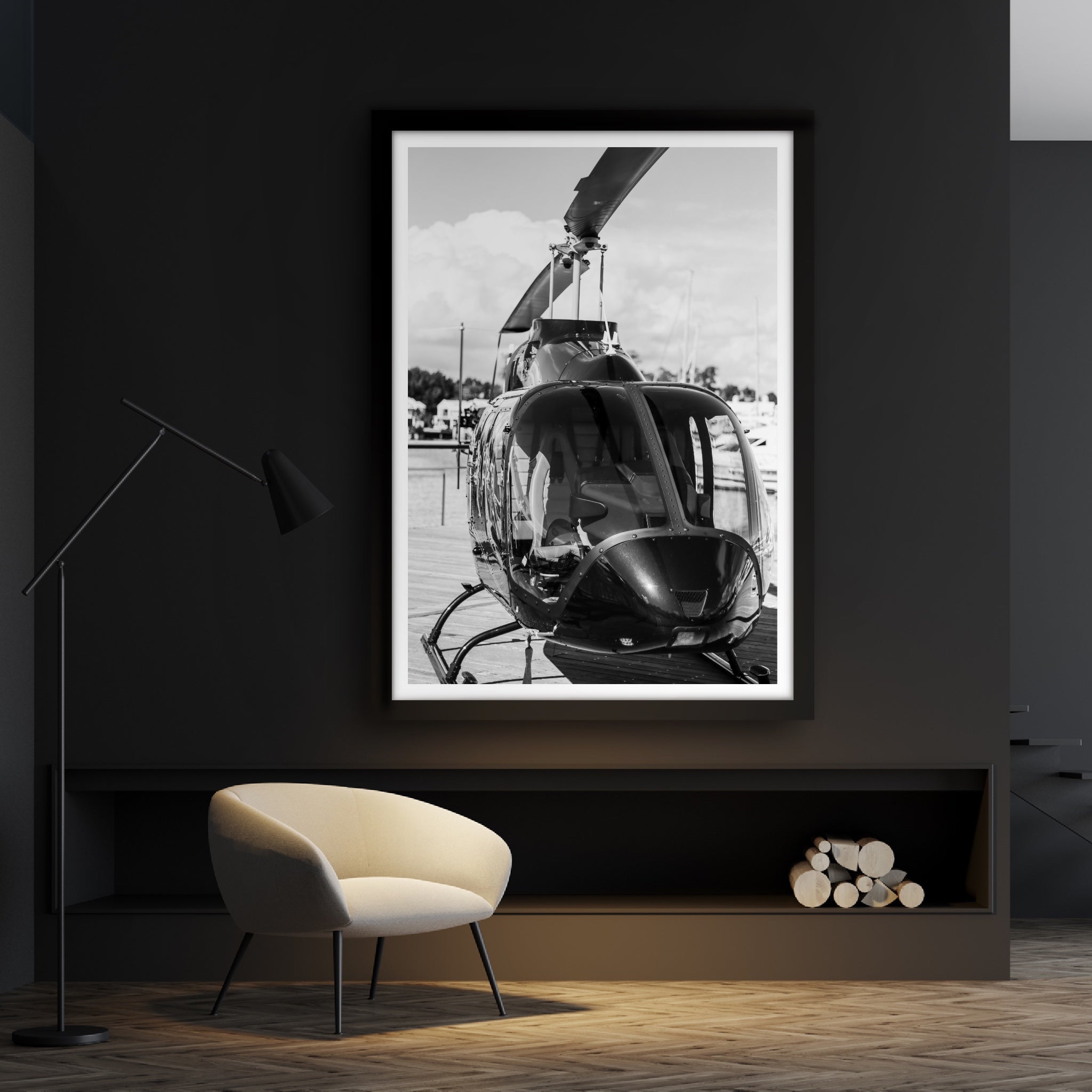 Chopper 001 Art Print