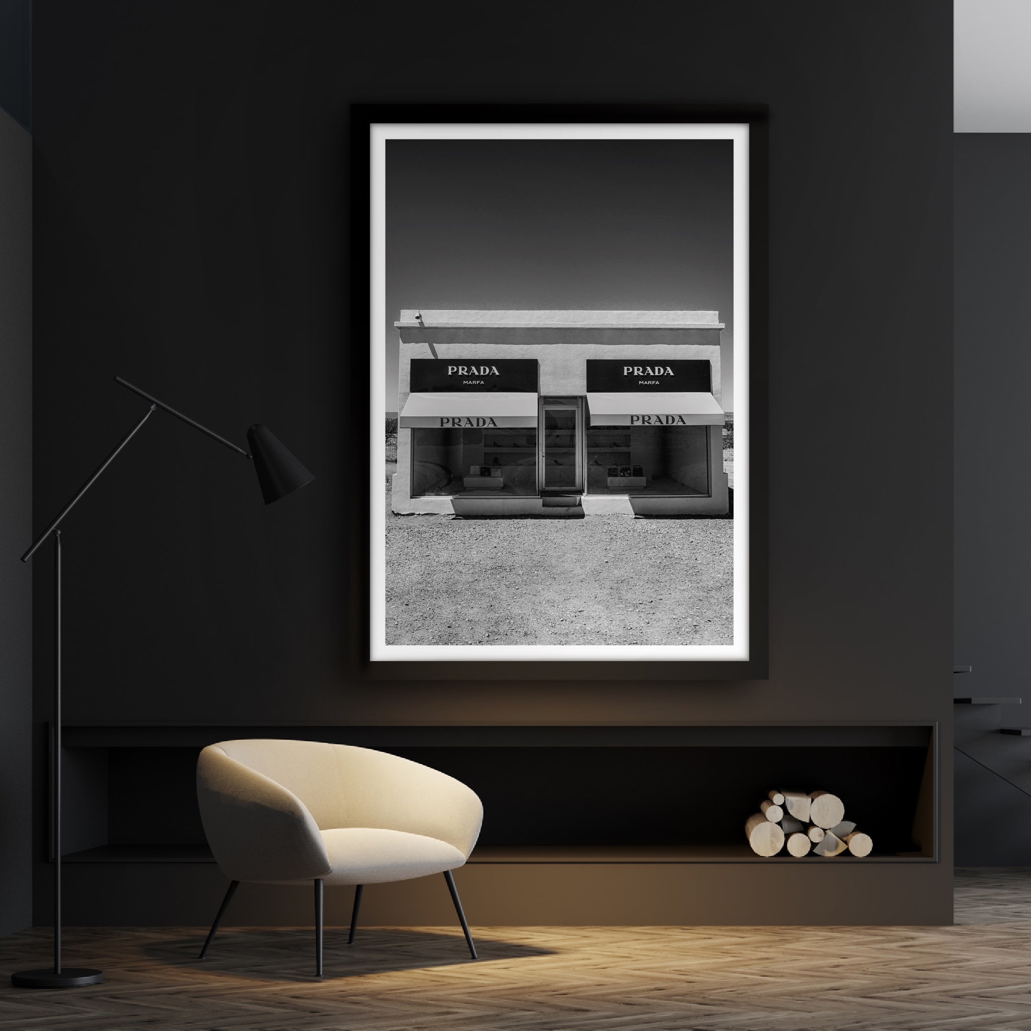 Desert Store Art Print