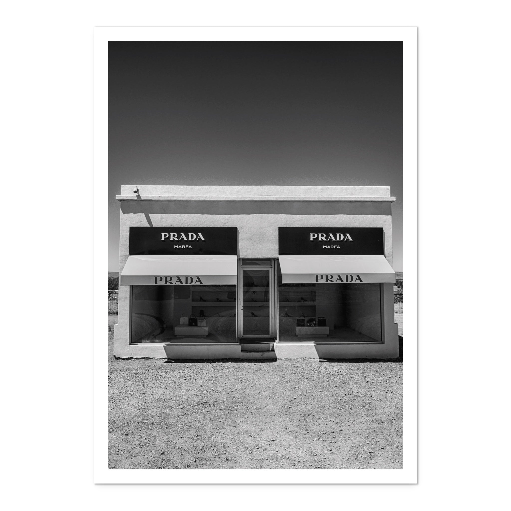 Desert Store Art Print