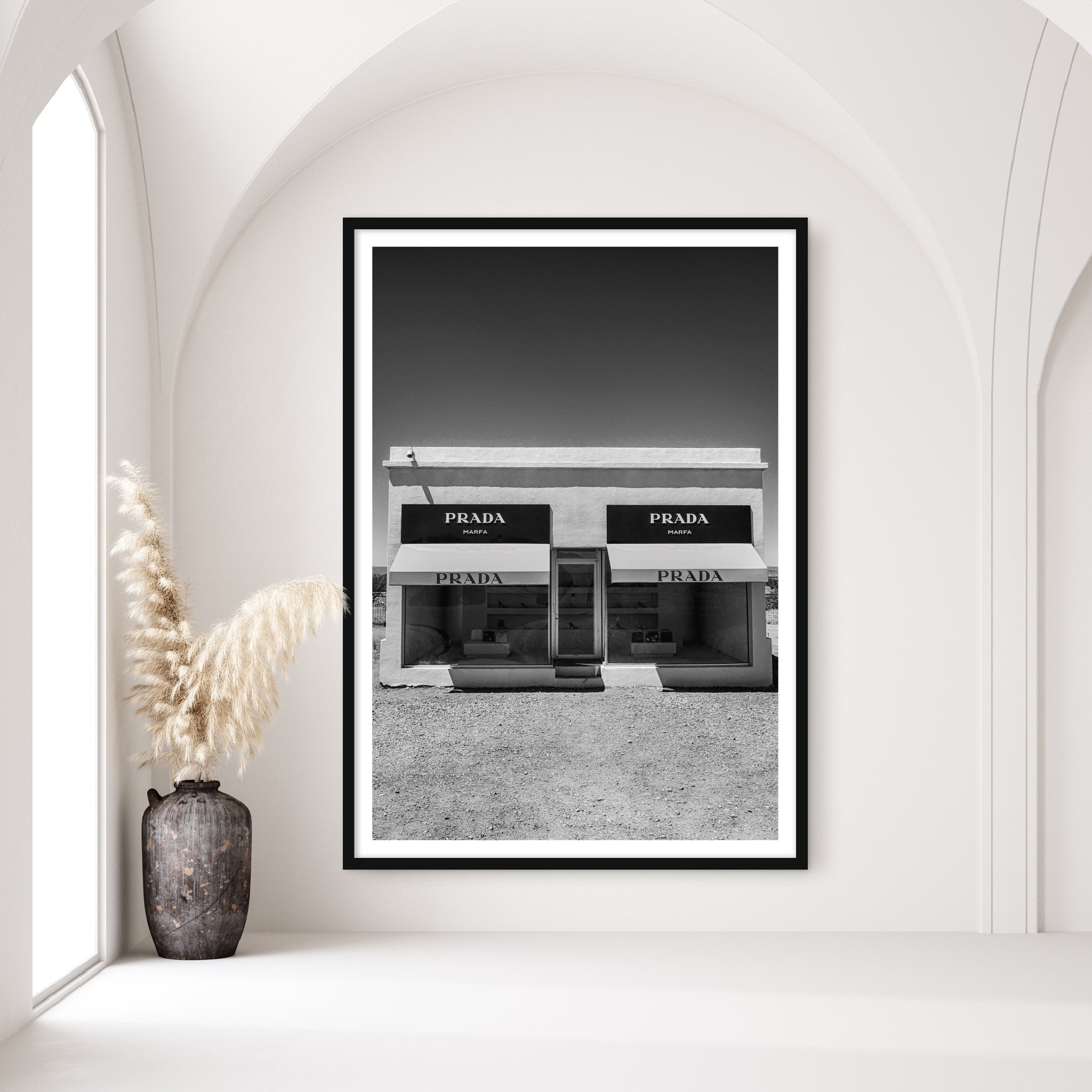 Desert Store Art Print