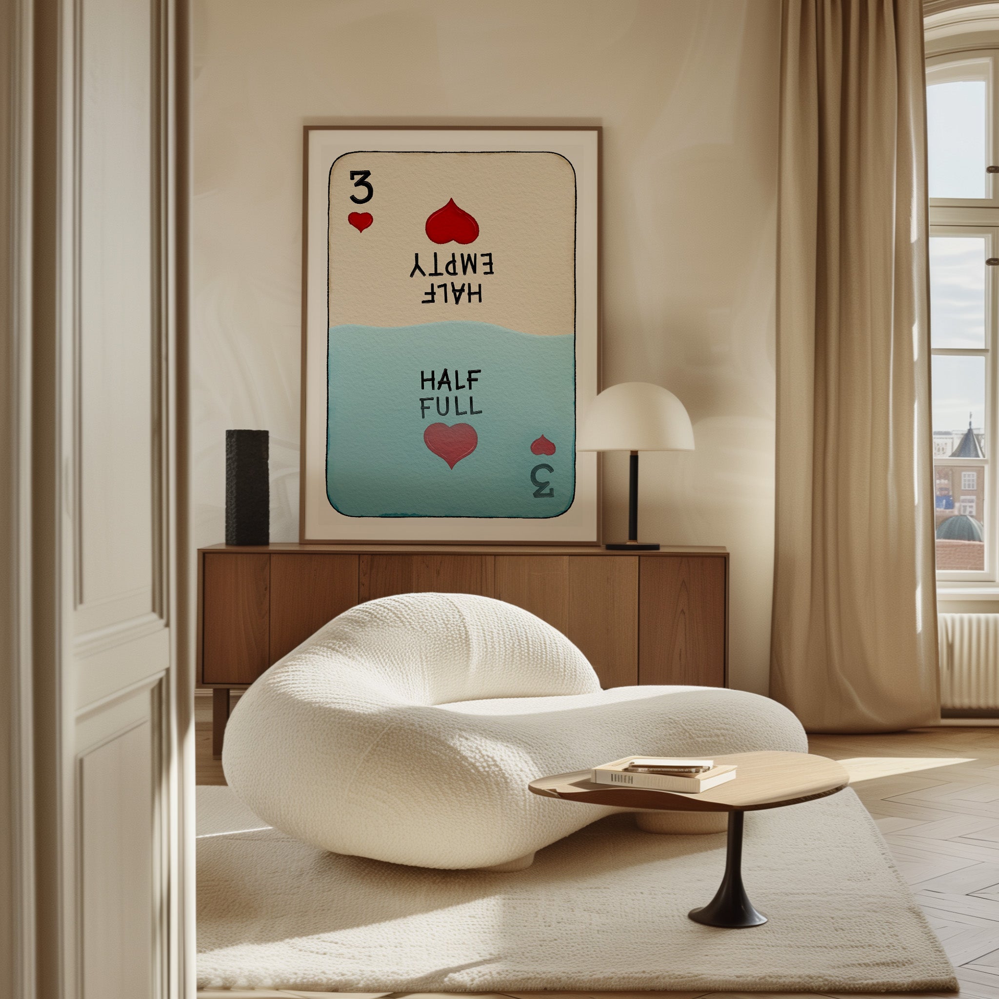 Half Full - Art Print